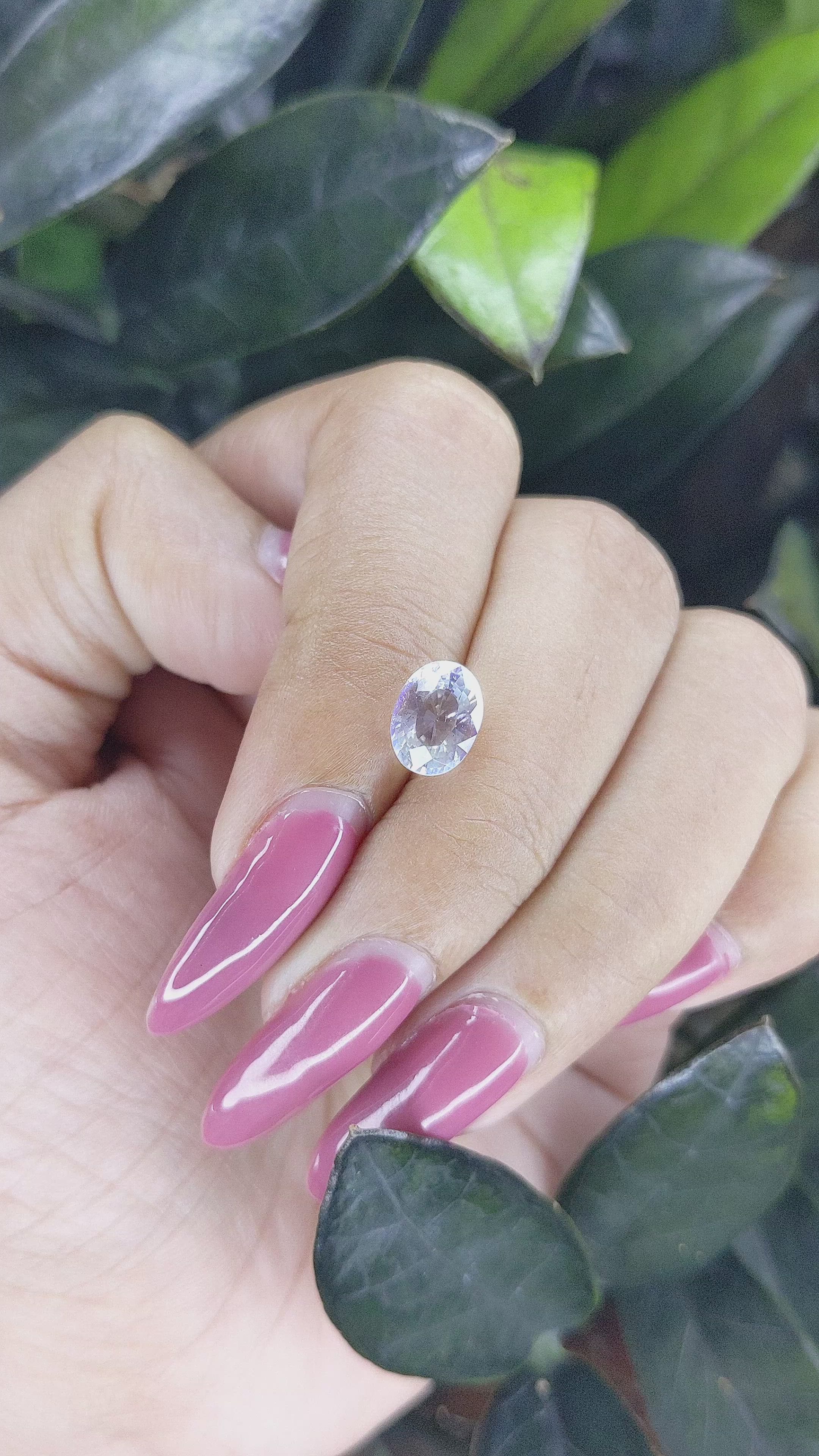 1.76 Ct. Moonstone from Madagascar Size Video