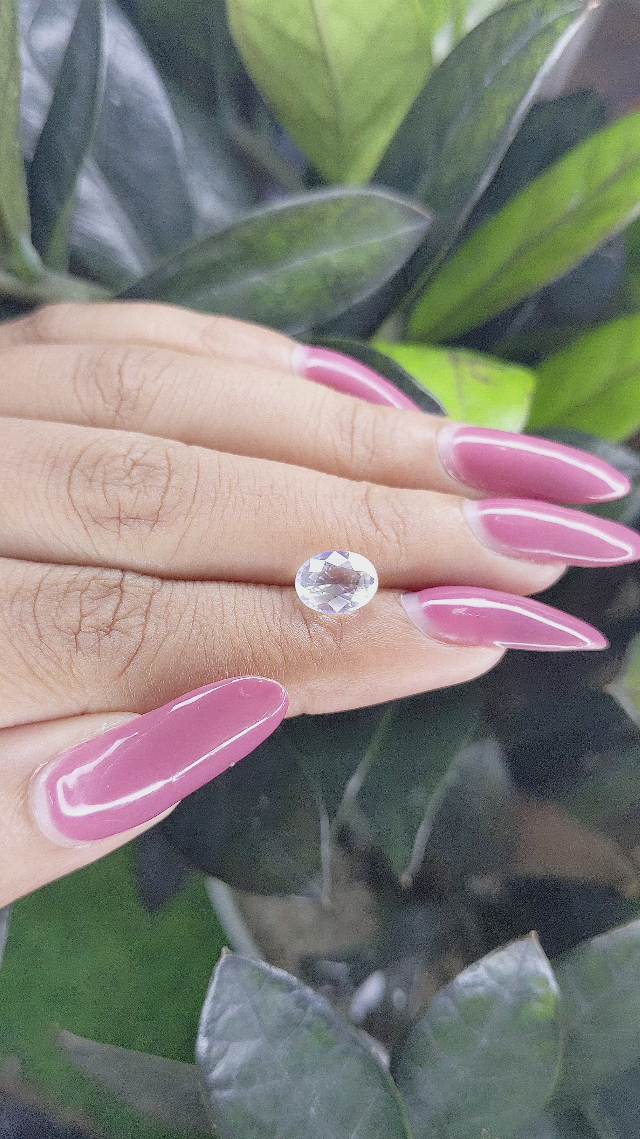 1.76 Ct. Moonstone from Madagascar Size Video