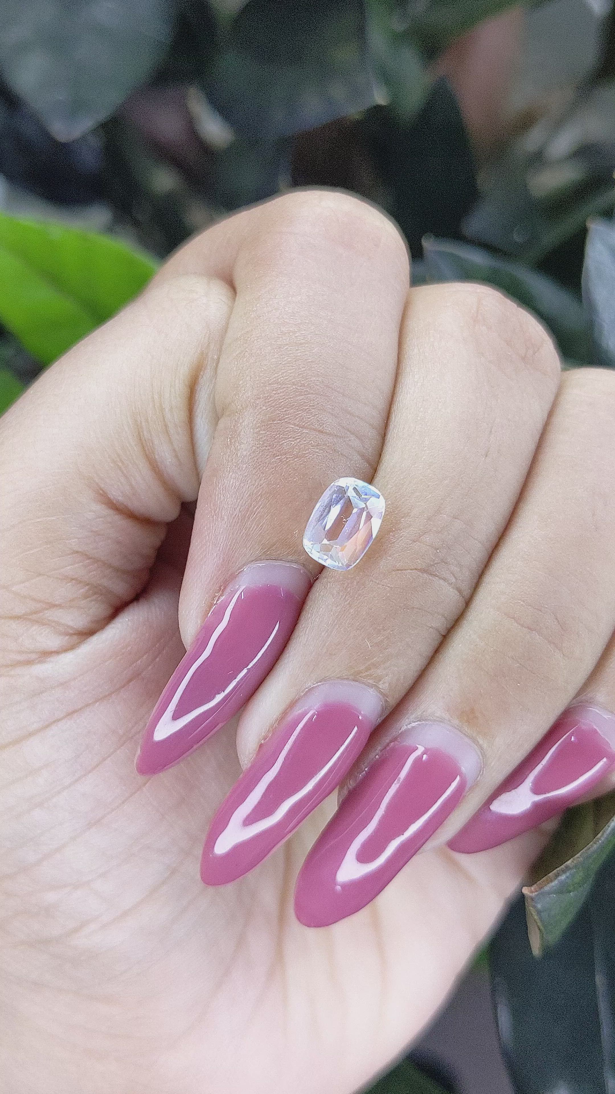 1.31 Ct. Moonstone from Madagascar Size Video