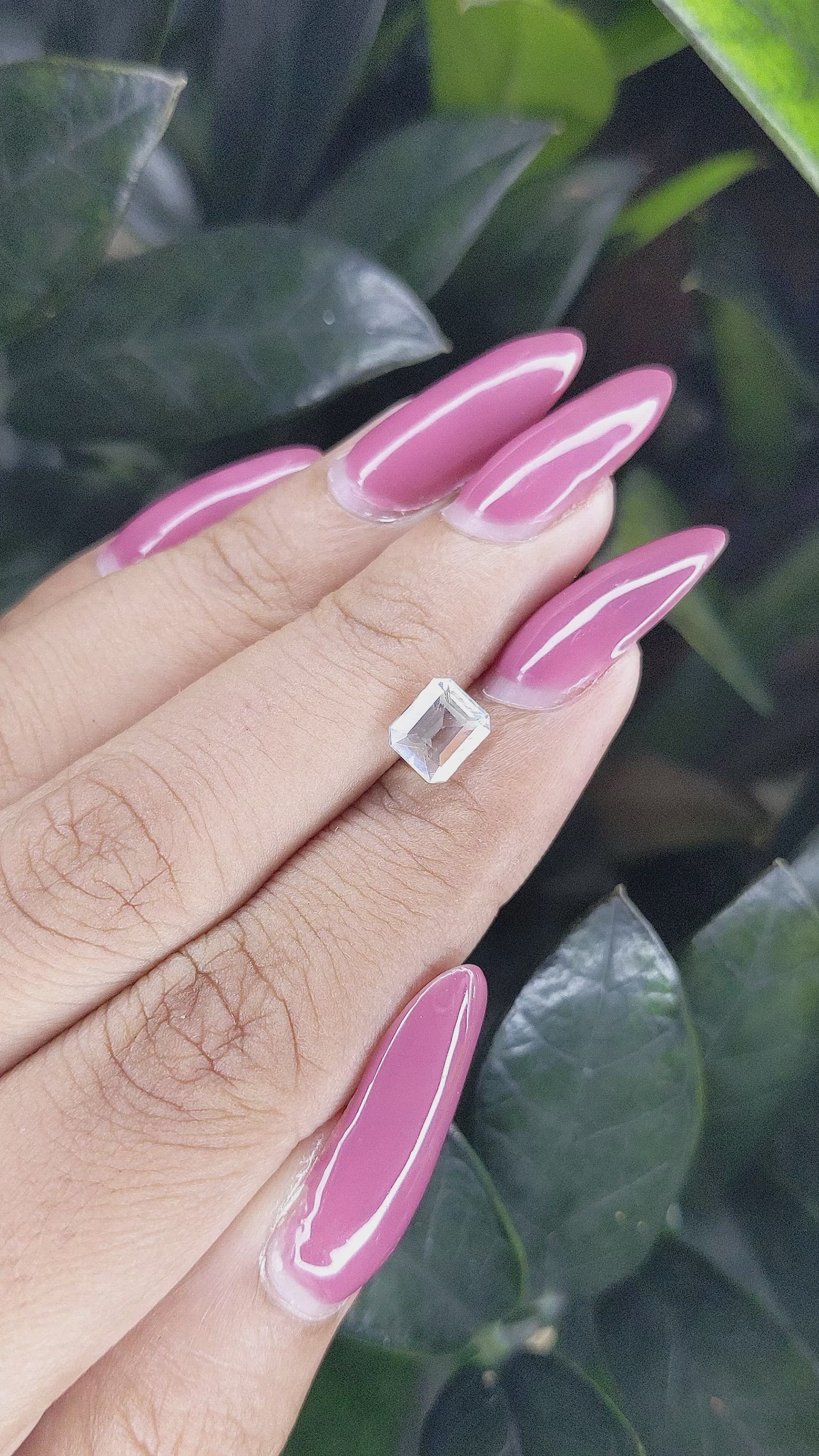 1.12 Ct. Moonstone from Madagascar Size Video