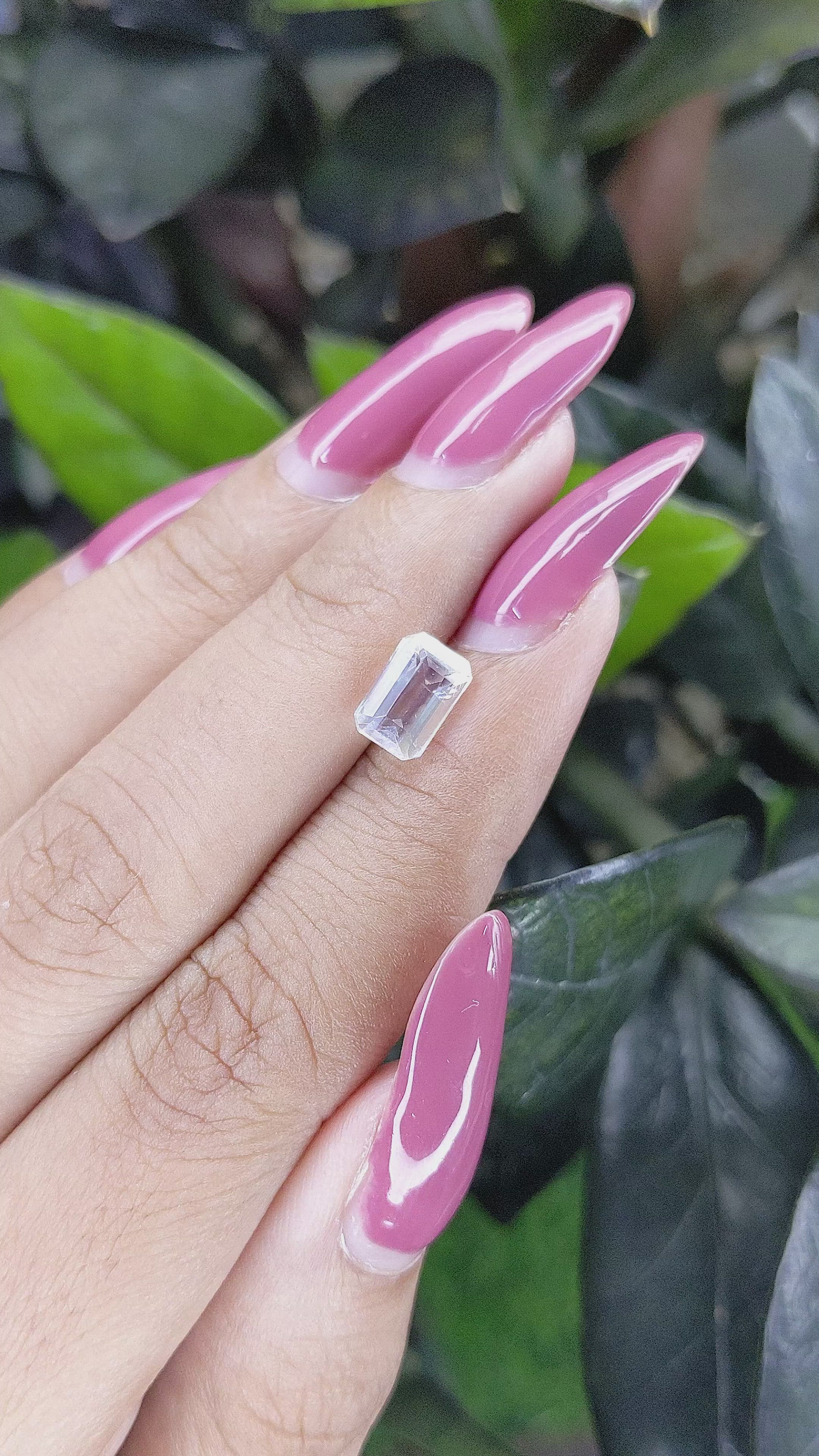 1.48 Ct. Moonstone from Madagascar Size Video