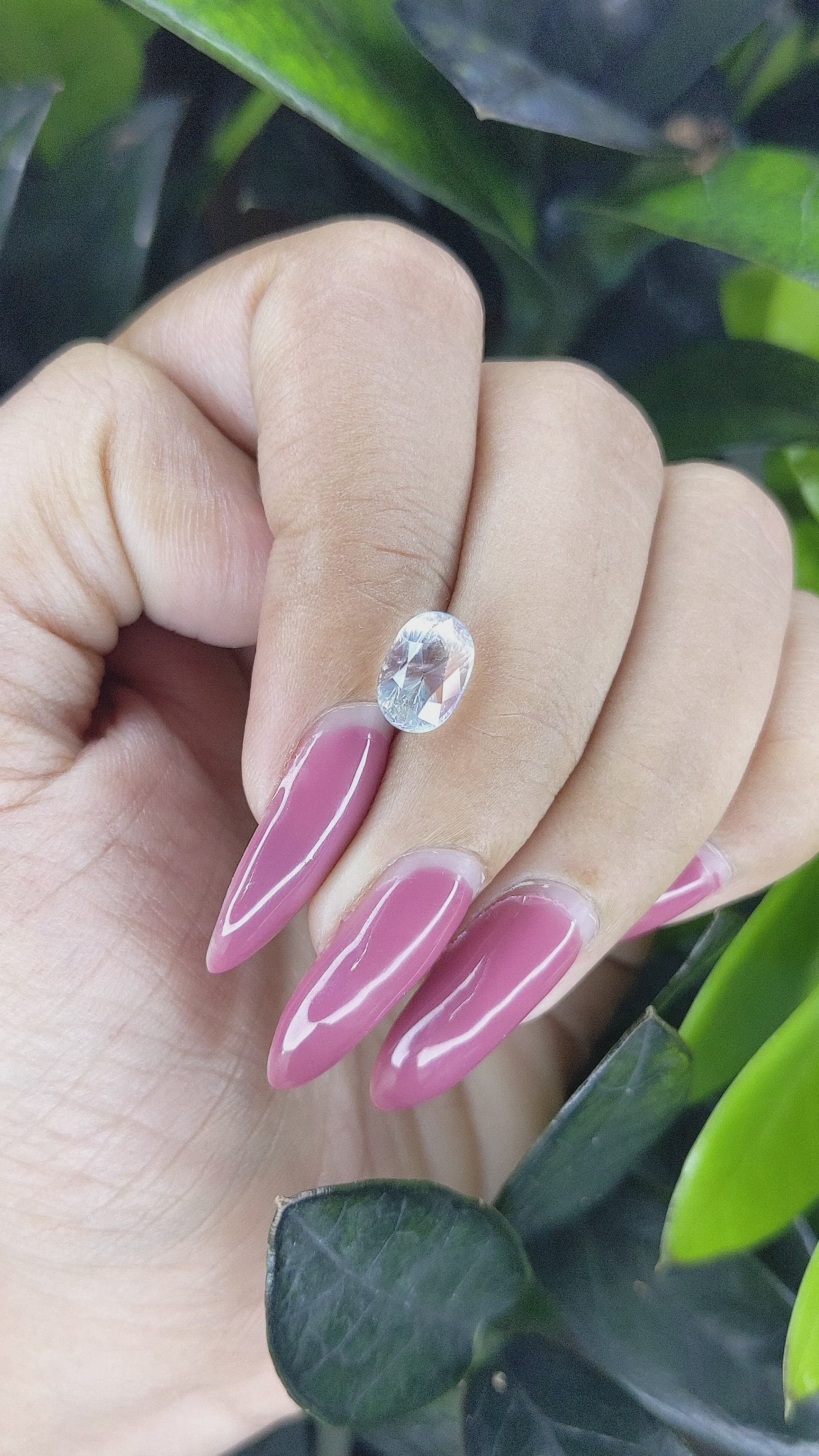 1.92 Ct. Moonstone from Madagascar Size Video