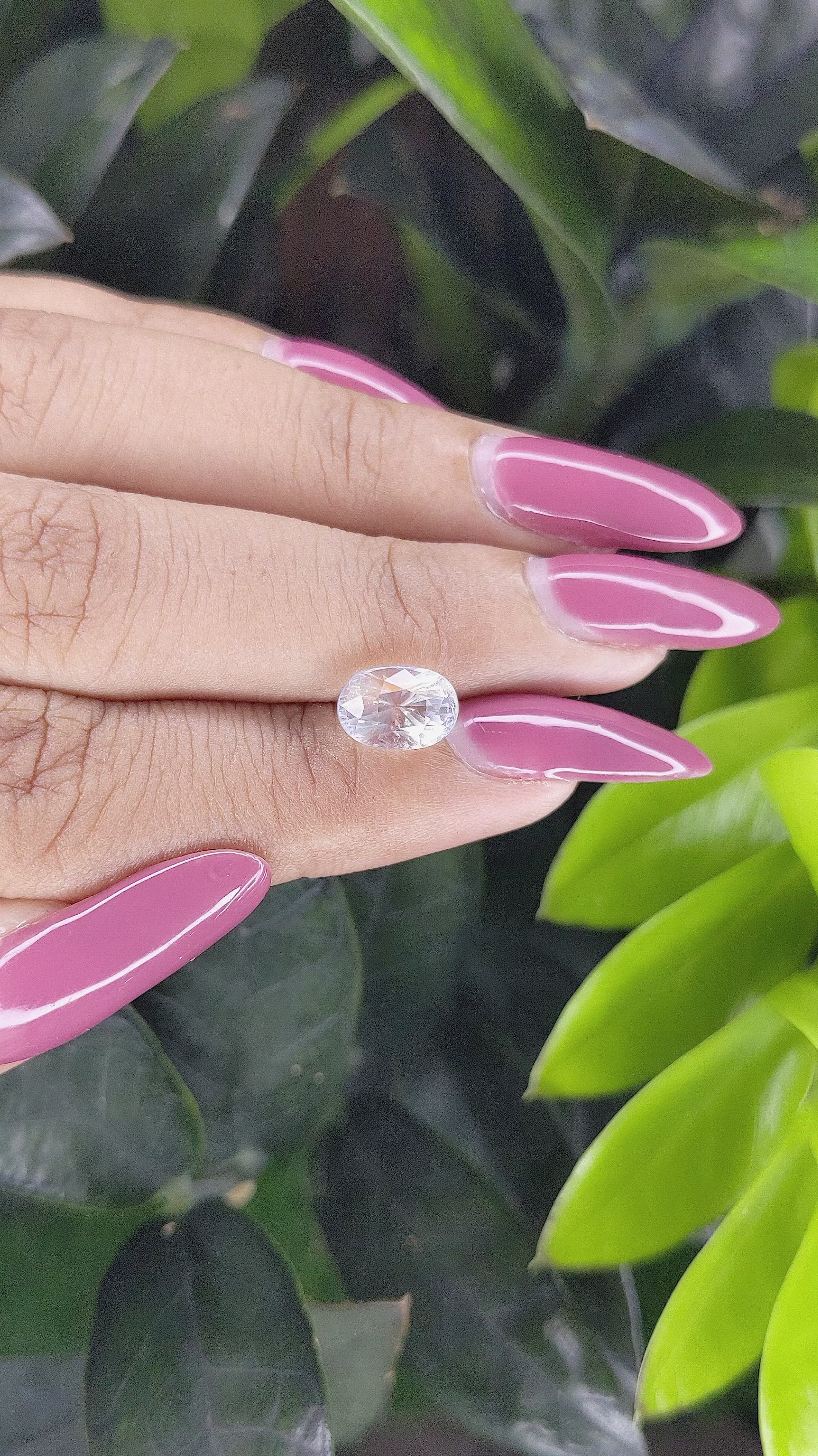 1.92 Ct. Moonstone from Madagascar Size Video