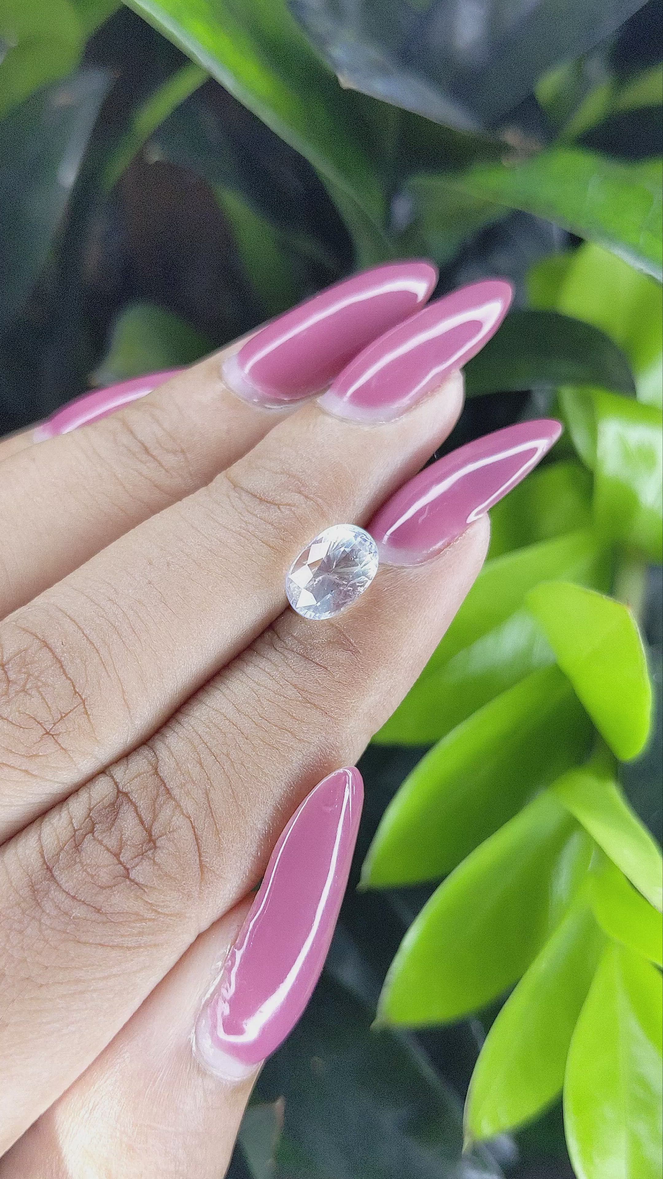 1.92 Ct. Moonstone from Madagascar Size Video