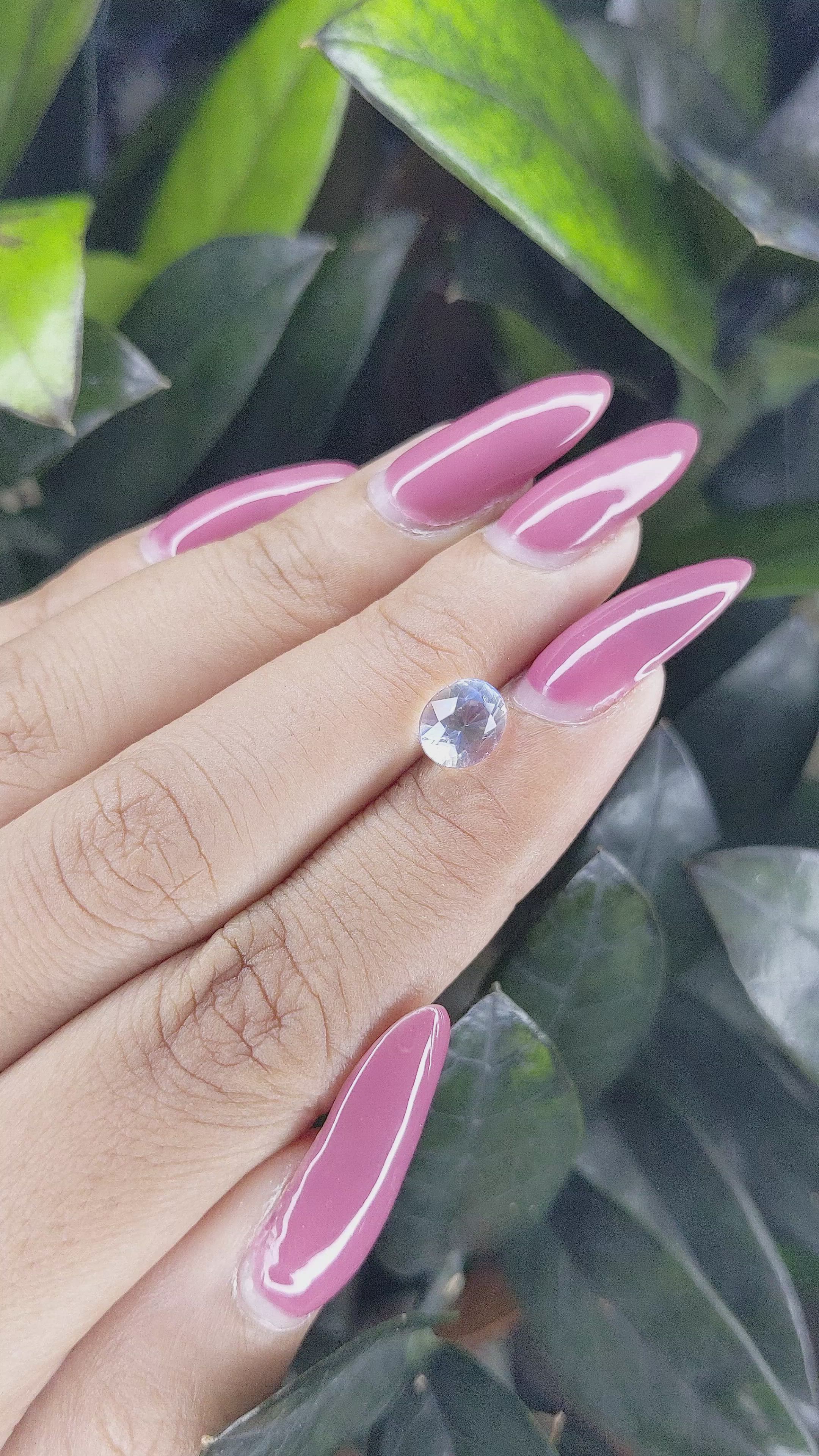 1.41 Ct. Moonstone from Madagascar Size Video