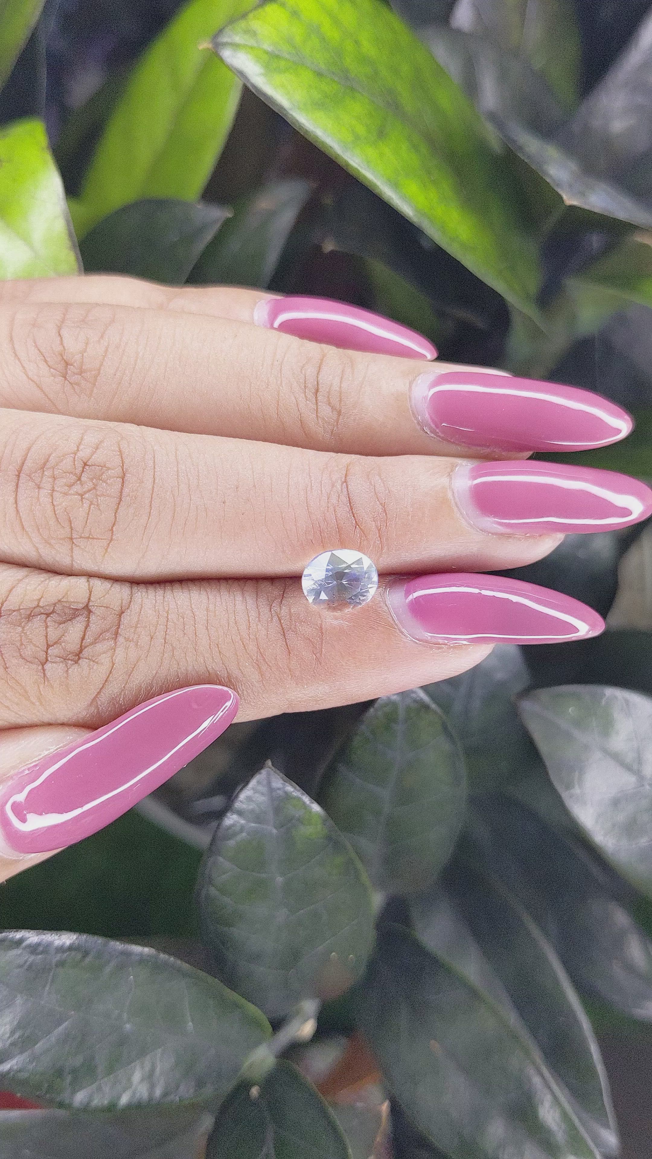 1.41 Ct. Moonstone from Madagascar Size Video