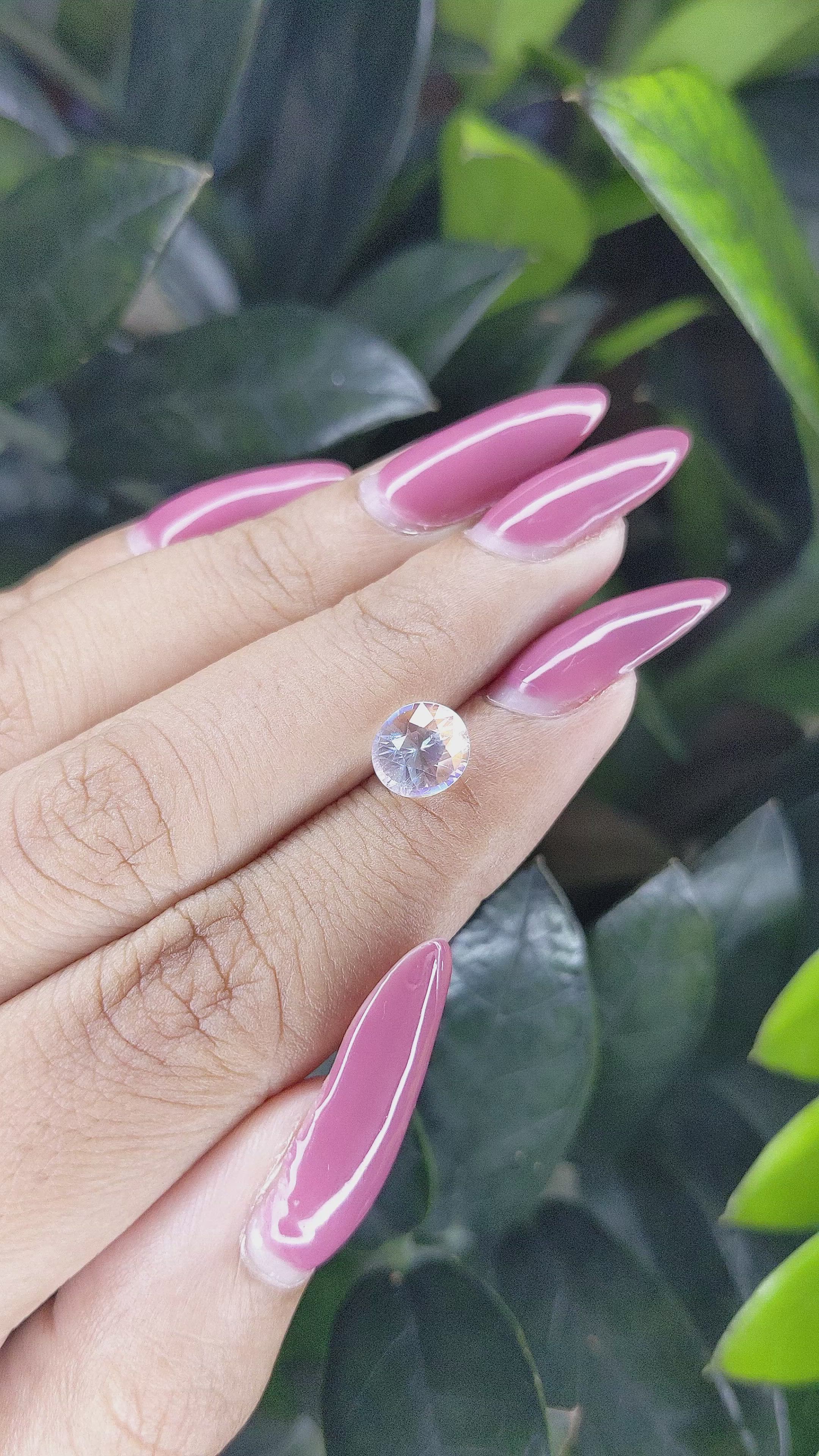 1.71 Ct. Moonstone from Madagascar Size Video