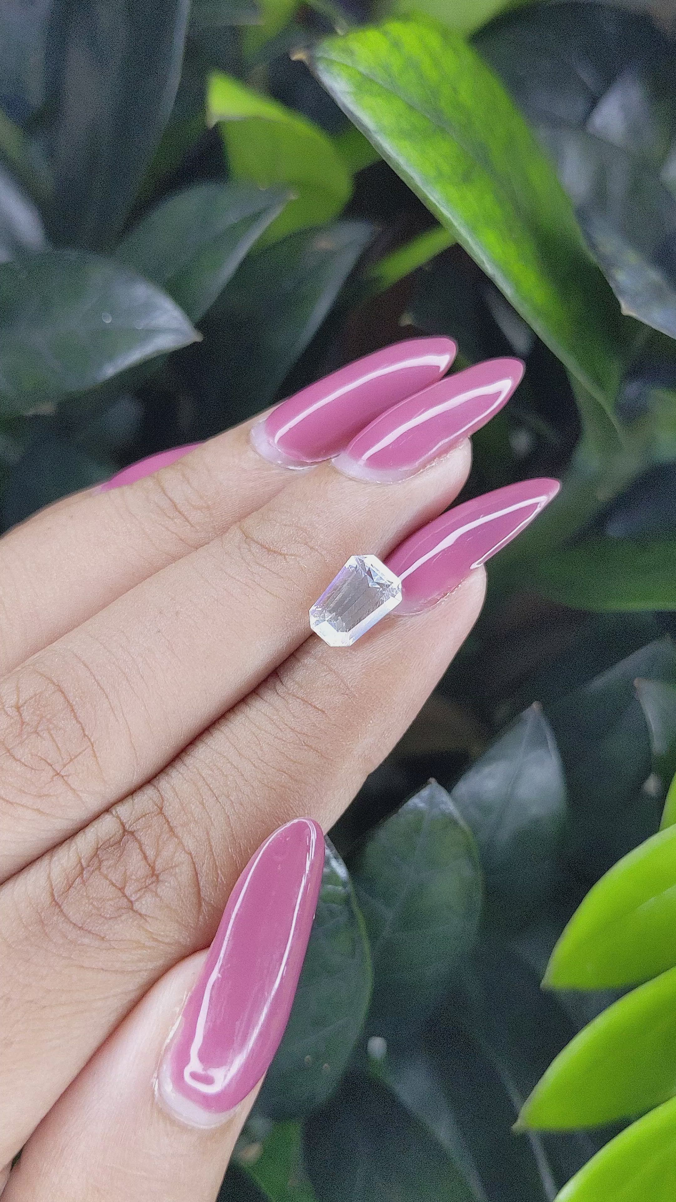 1.52 Ct. Moonstone from Madagascar Size Video