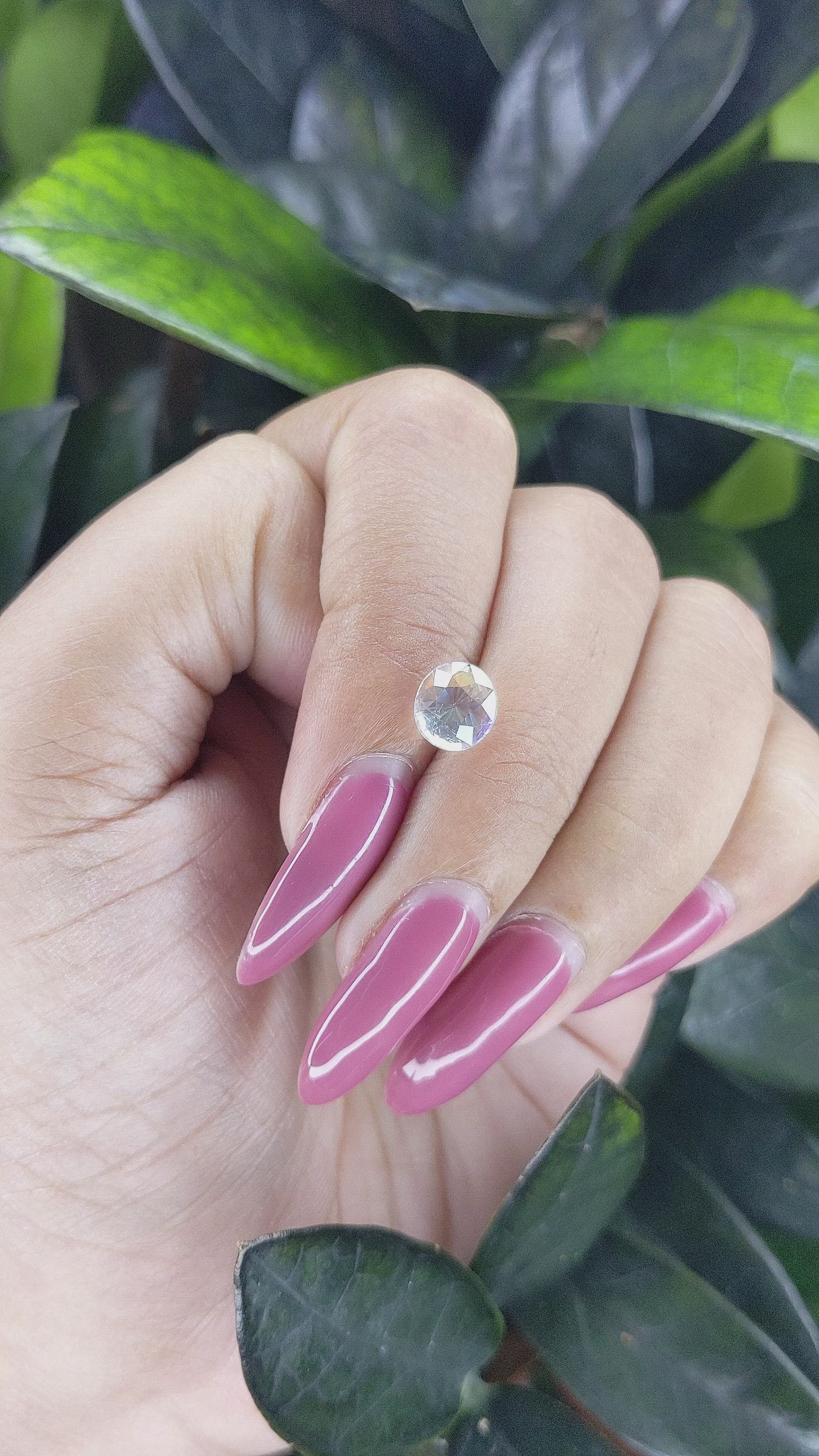 1.51 Ct. Moonstone from Madagascar Size Video