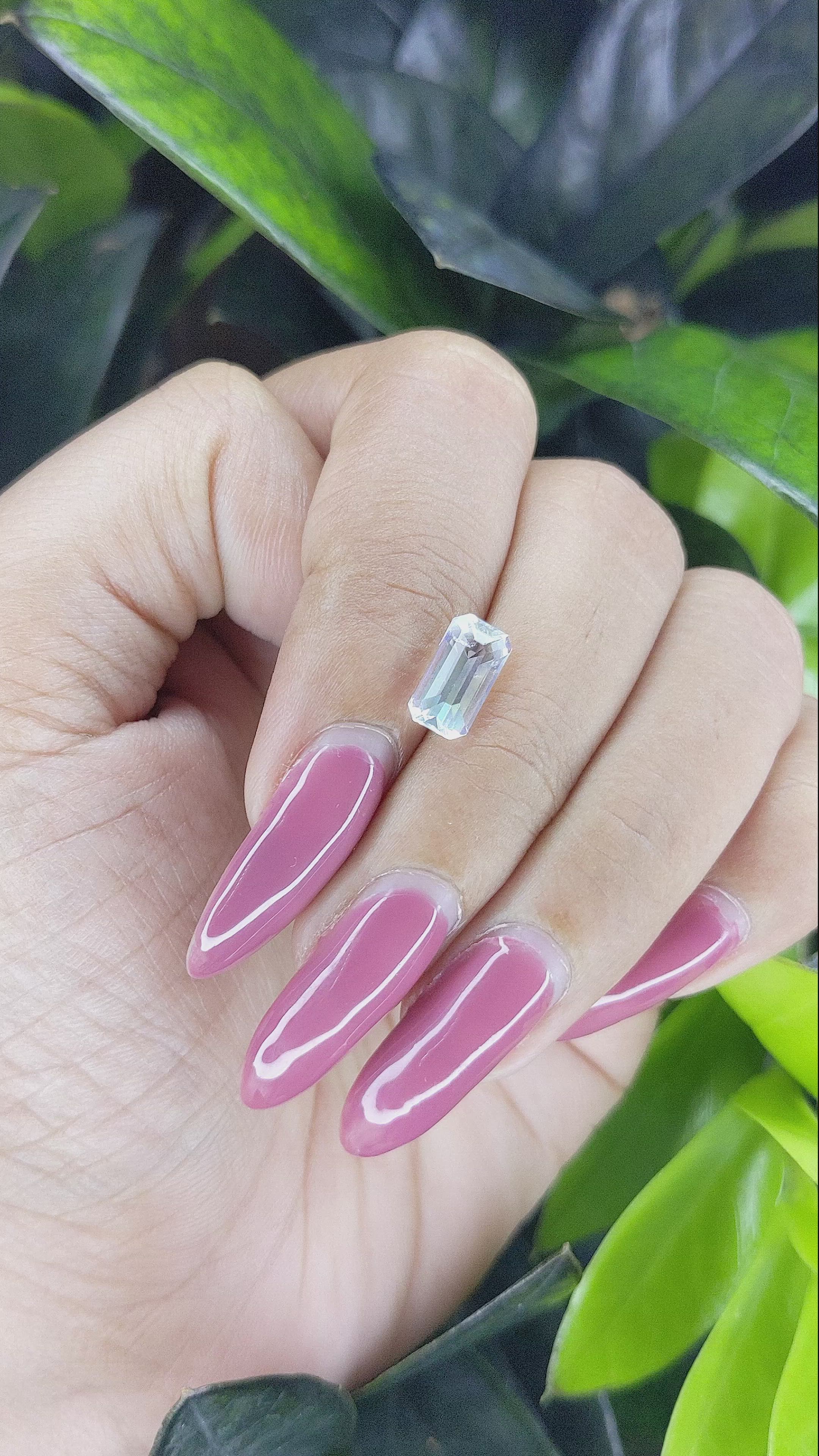 1.55 Ct. Moonstone from Madagascar Size Video