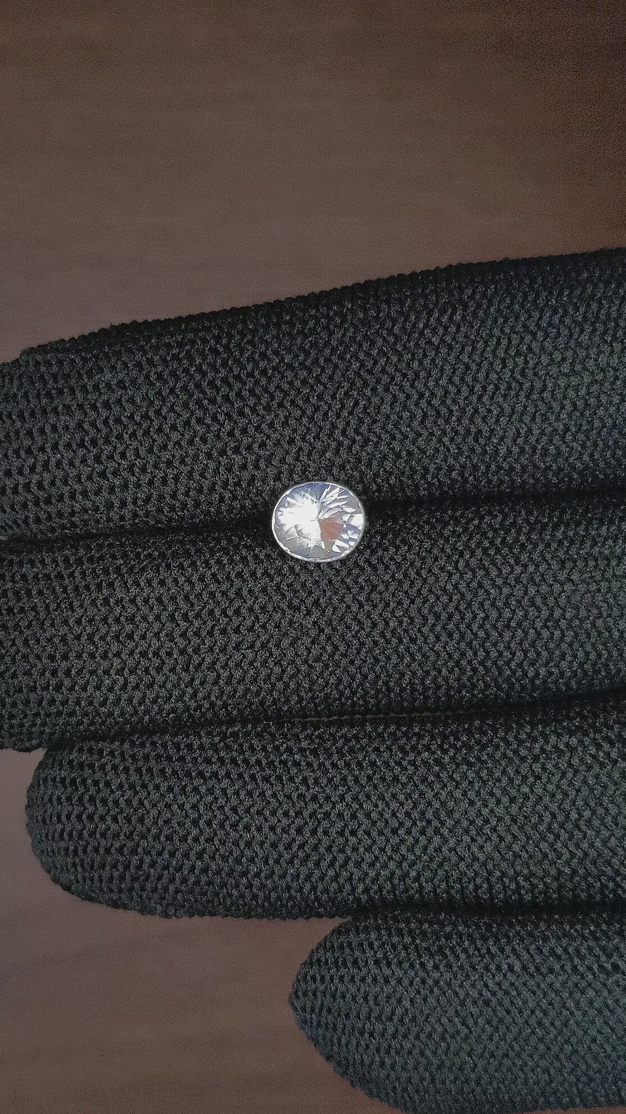 1.37 Ct. Moonstone from Madagascar Size Video