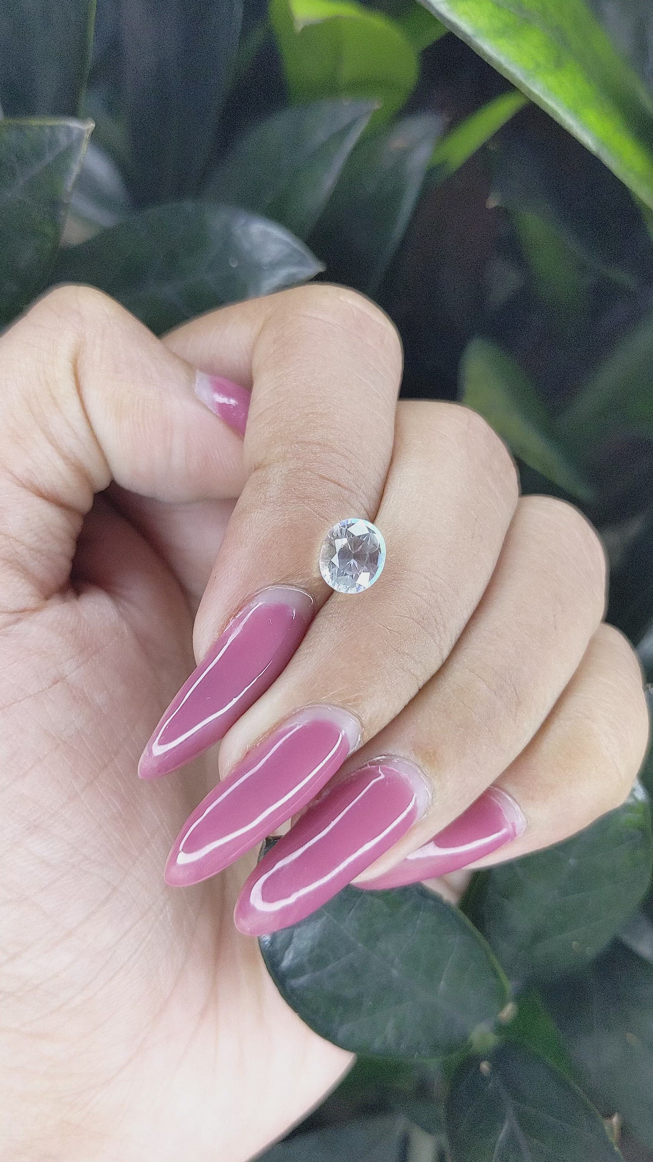 1.47 Ct. Moonstone from Madagascar Size Video