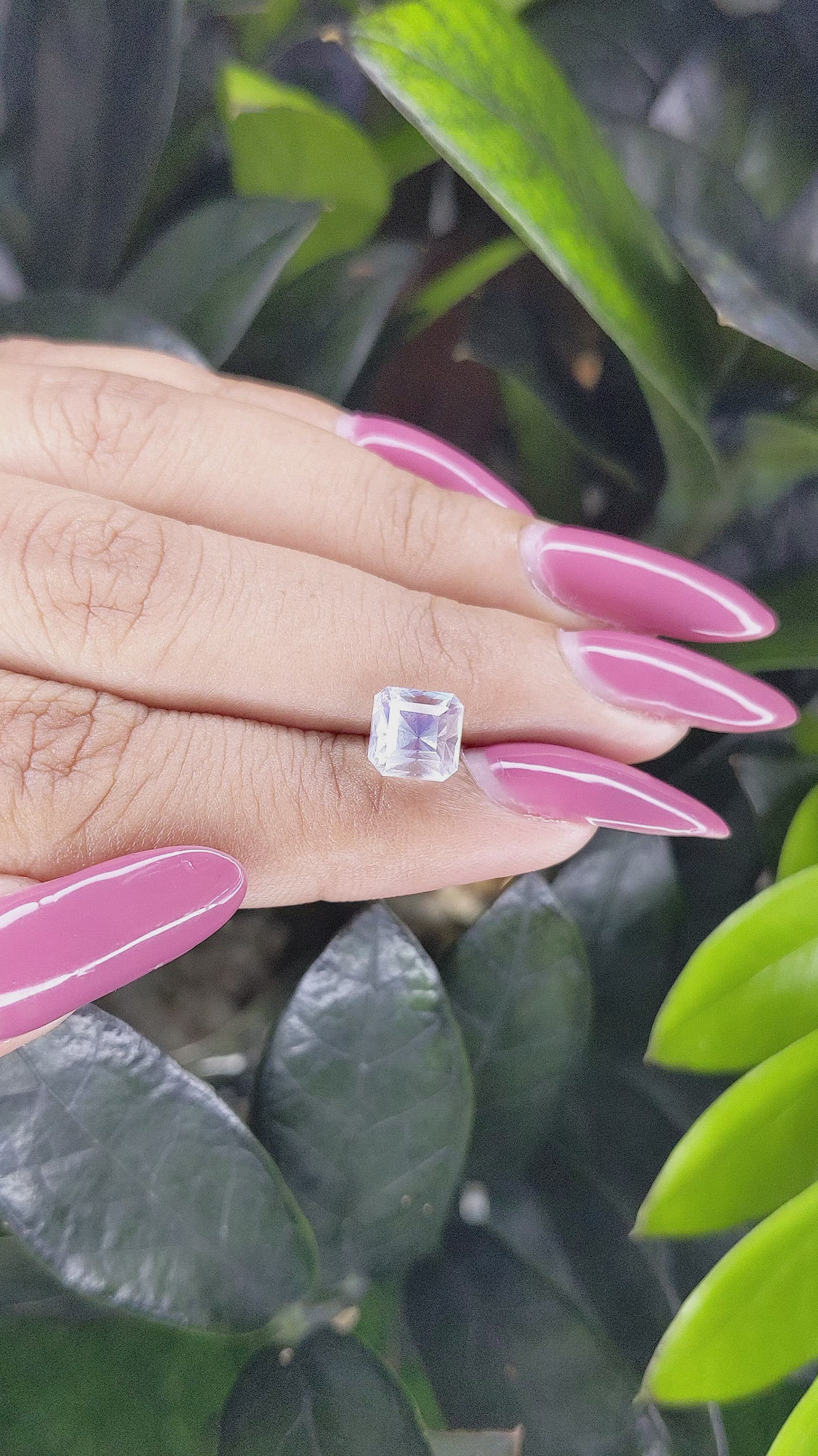 1.92 Ct. Moonstone from Madagascar Size Video