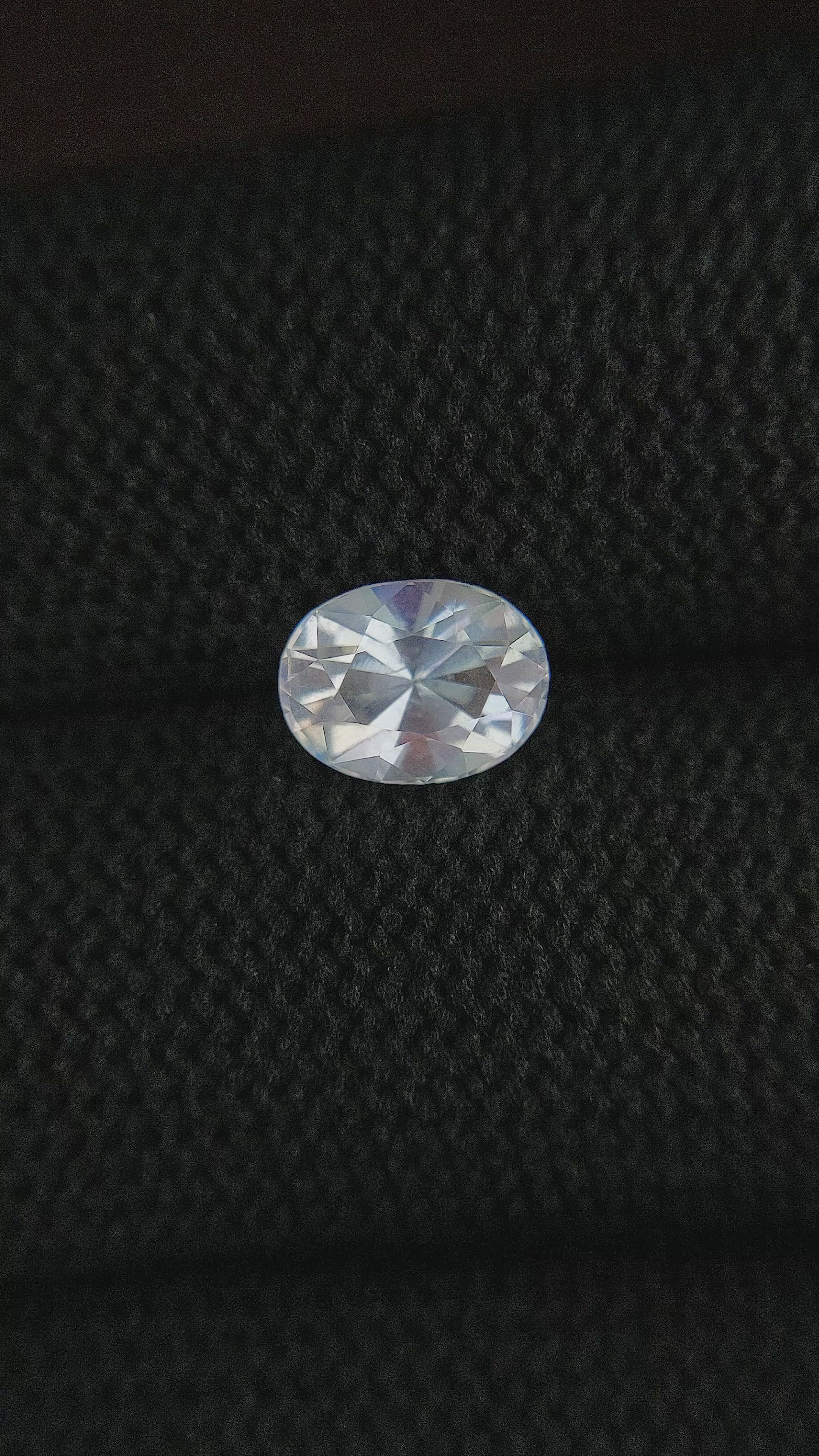 1.38 Ct. Moonstone from Madagascar Size Video