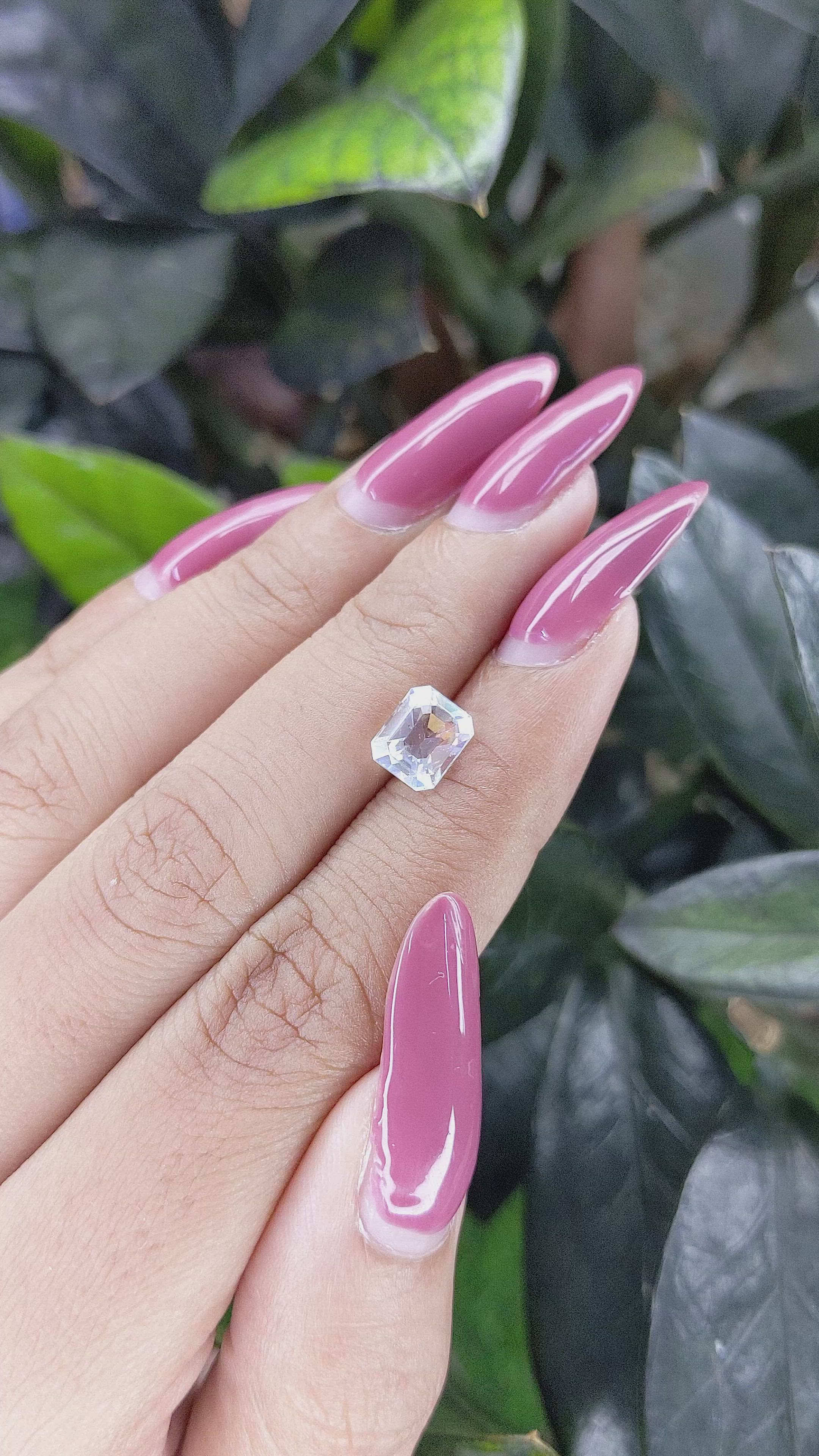 1.50 Ct. Moonstone from Madagascar Size Video