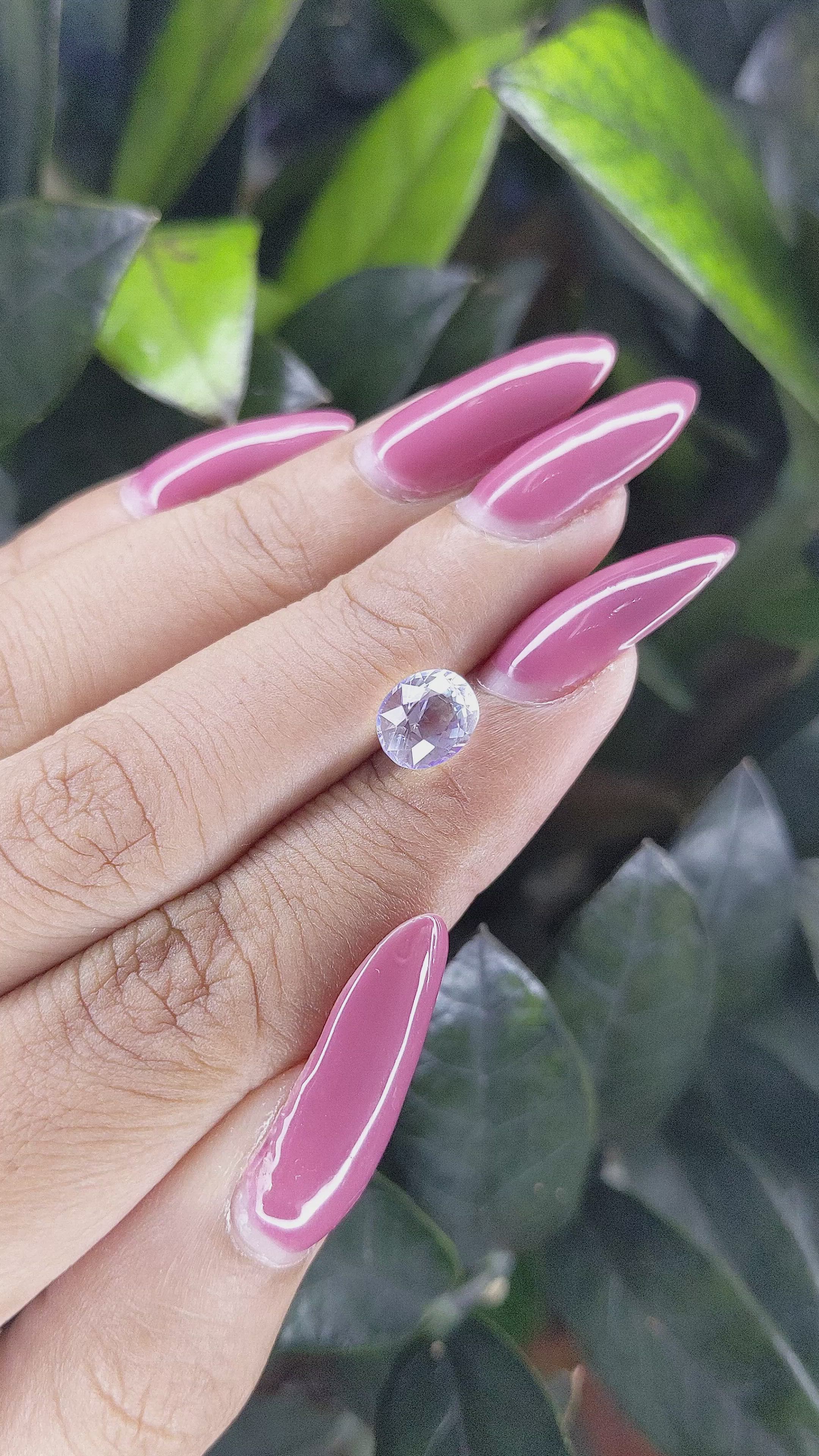 1.75 Ct. Moonstone from Madagascar Size Video