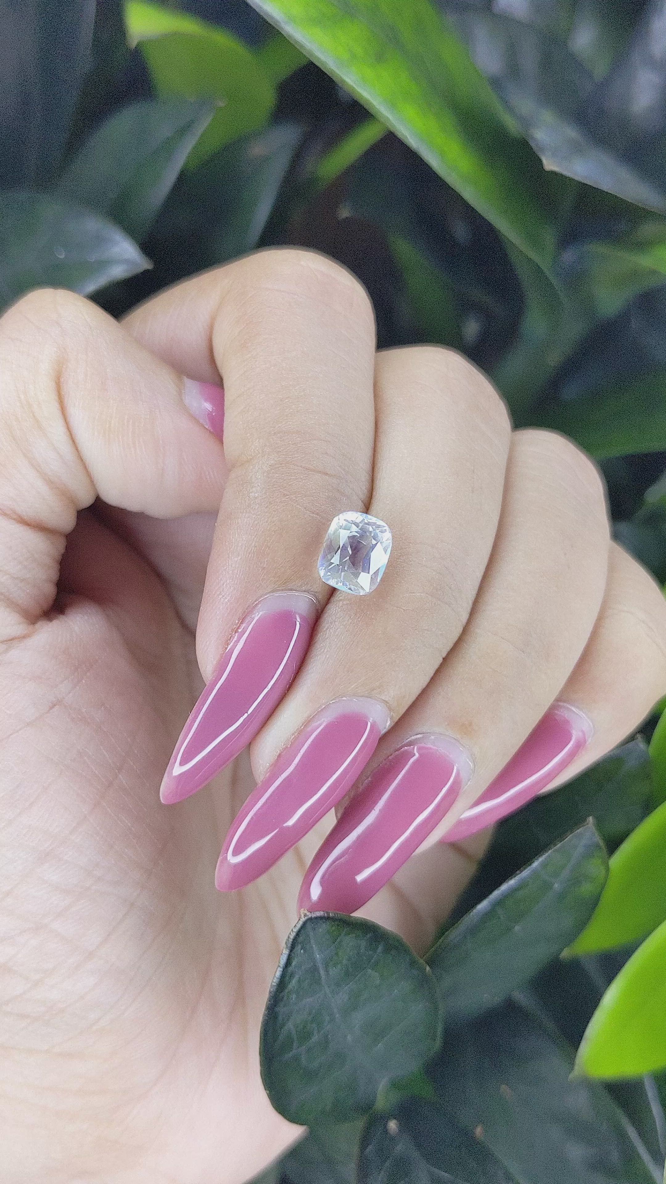 1.40 Ct. Moonstone from Madagascar Size Video