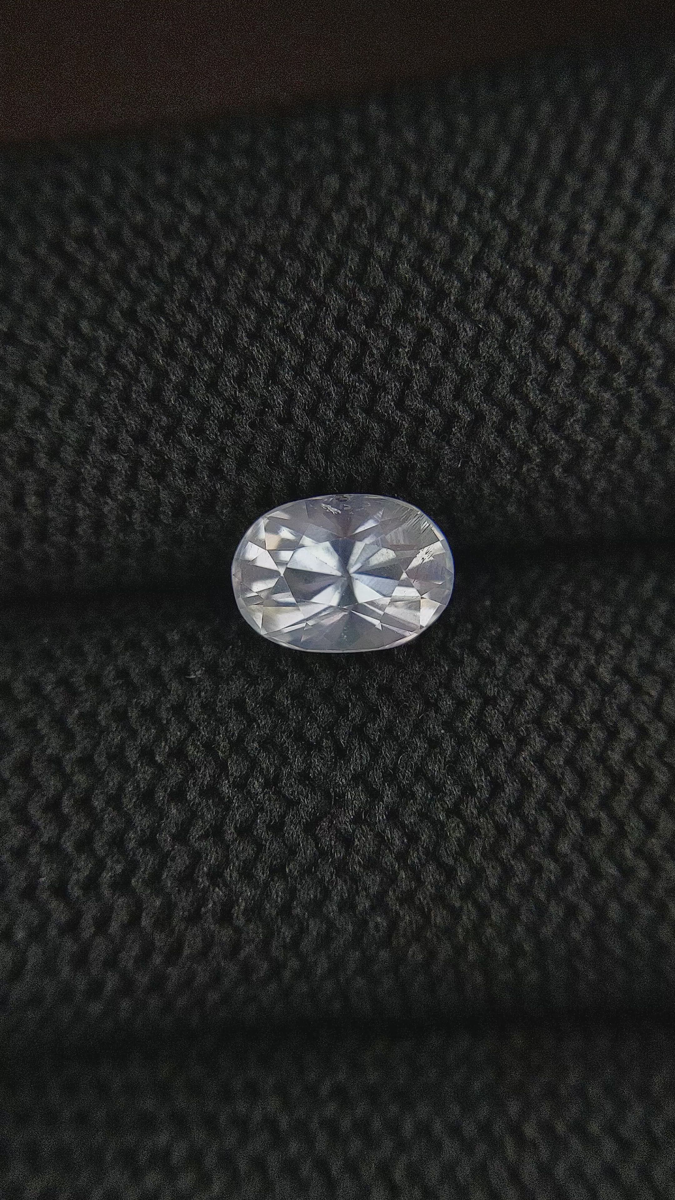 1.29 Ct. Moonstone from Madagascar Size Video