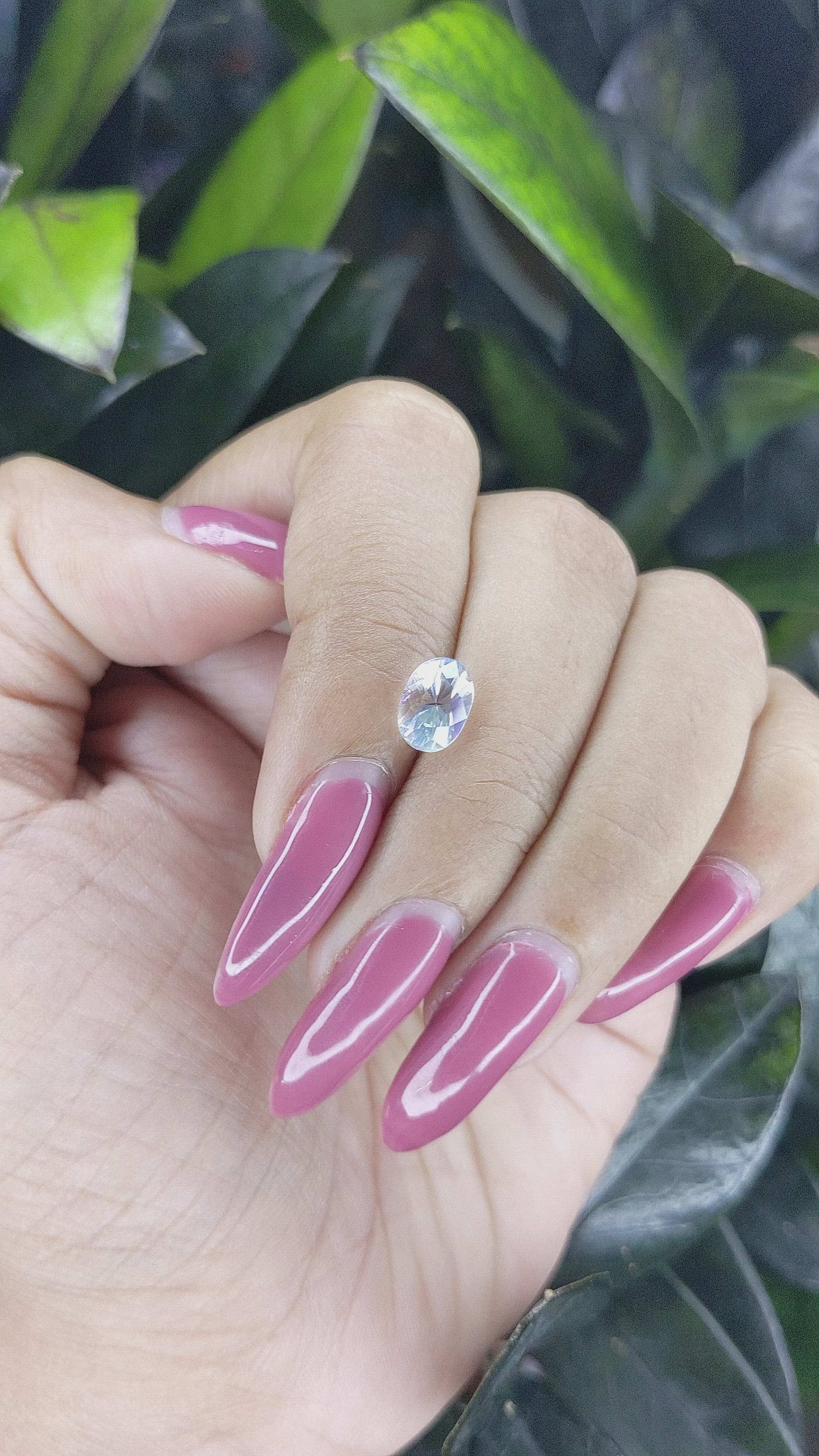 1.29 Ct. Moonstone from Madagascar Size Video