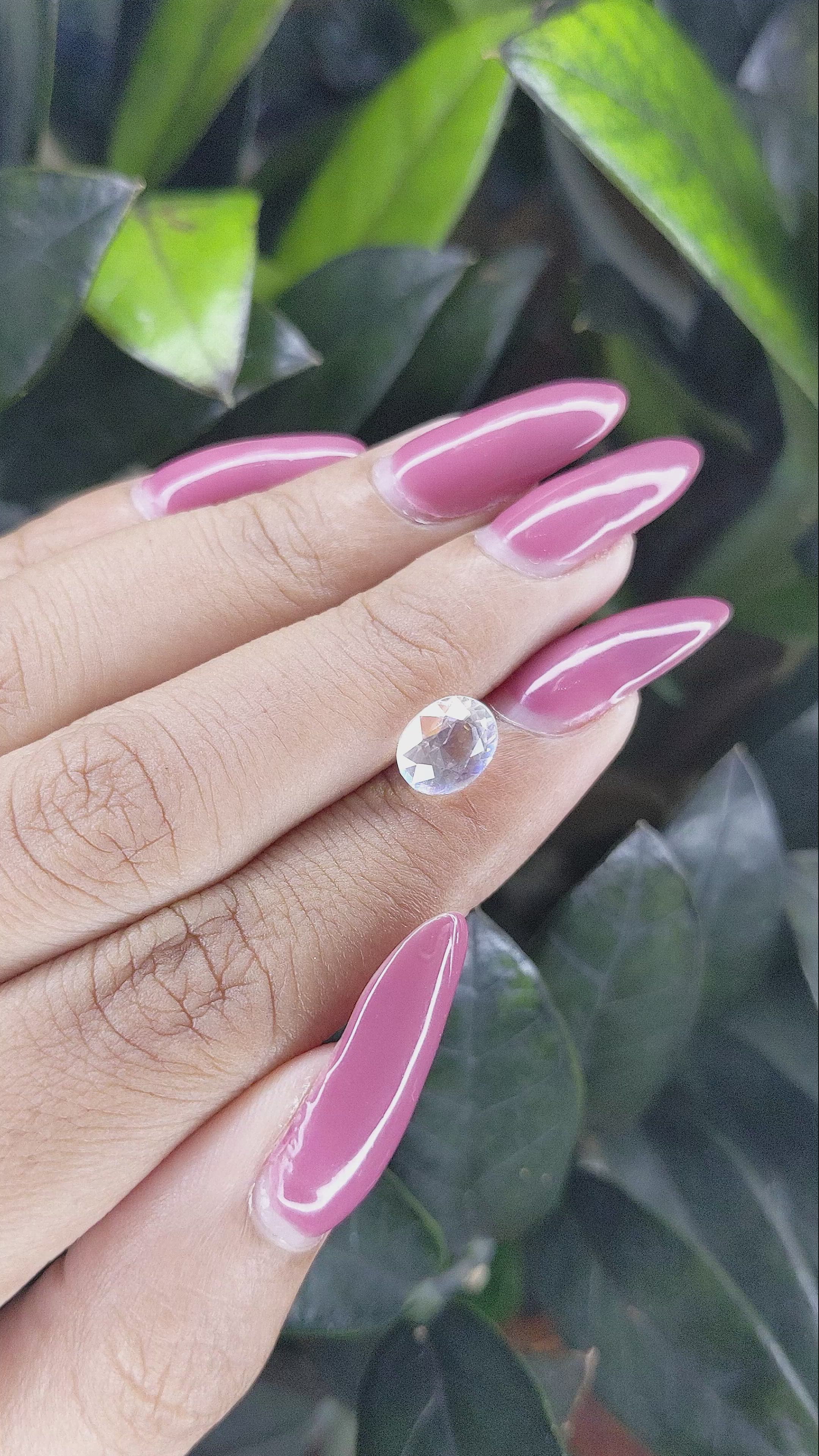 1.80 Ct. Moonstone from Madagascar Size Video