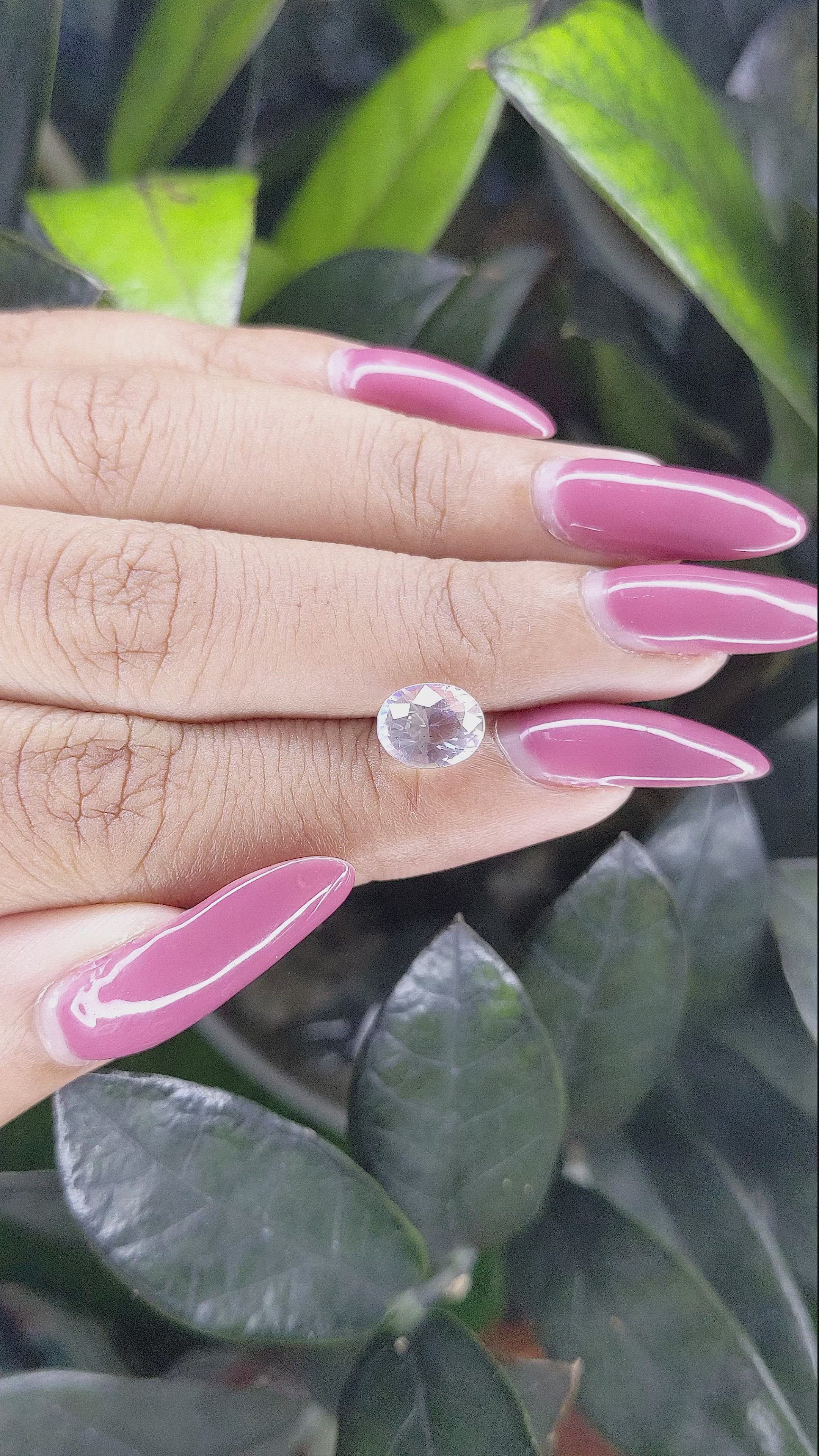 1.80 Ct. Moonstone from Madagascar Size Video