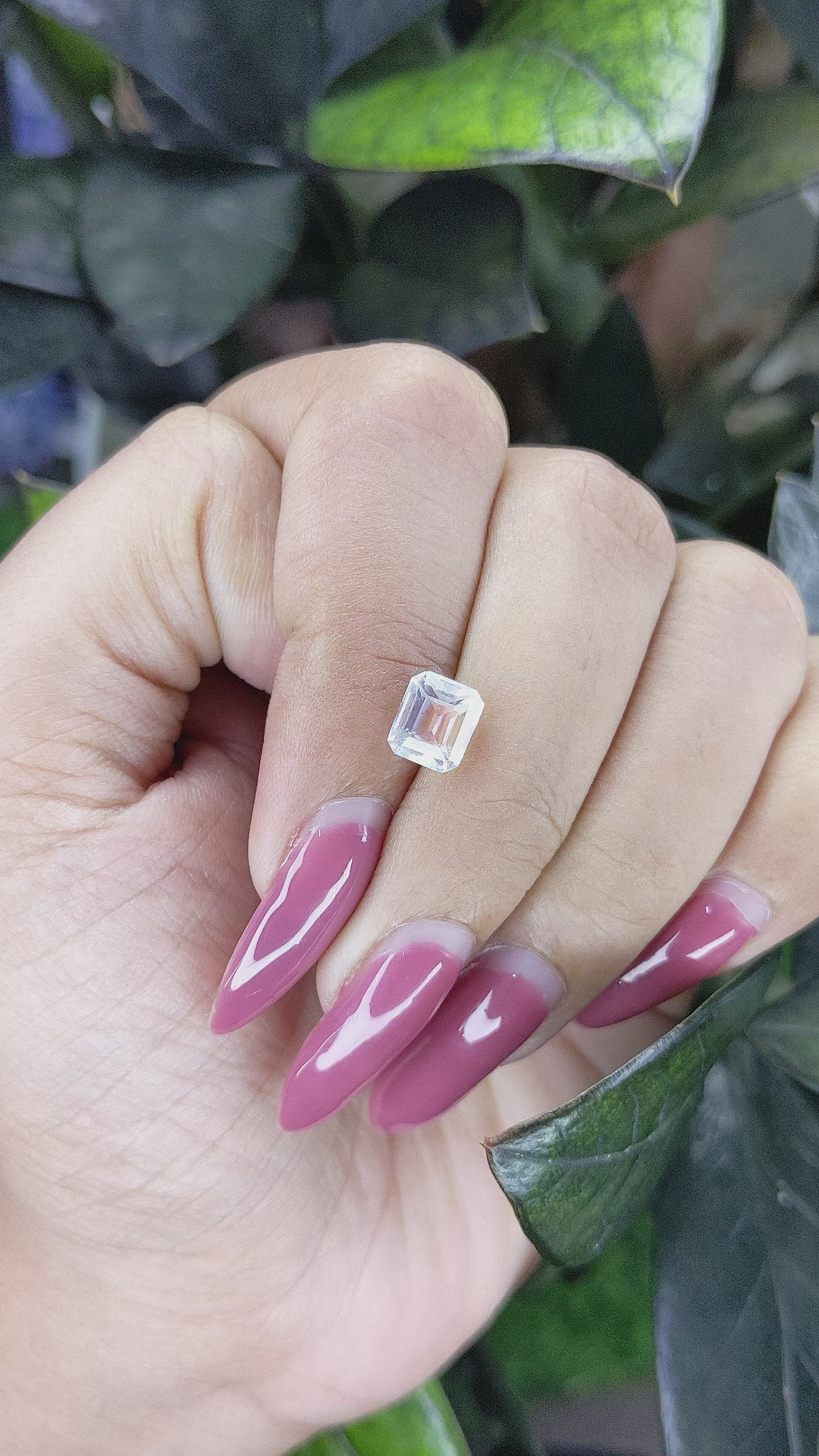 1.36 Ct. Moonstone from Madagascar Size Video