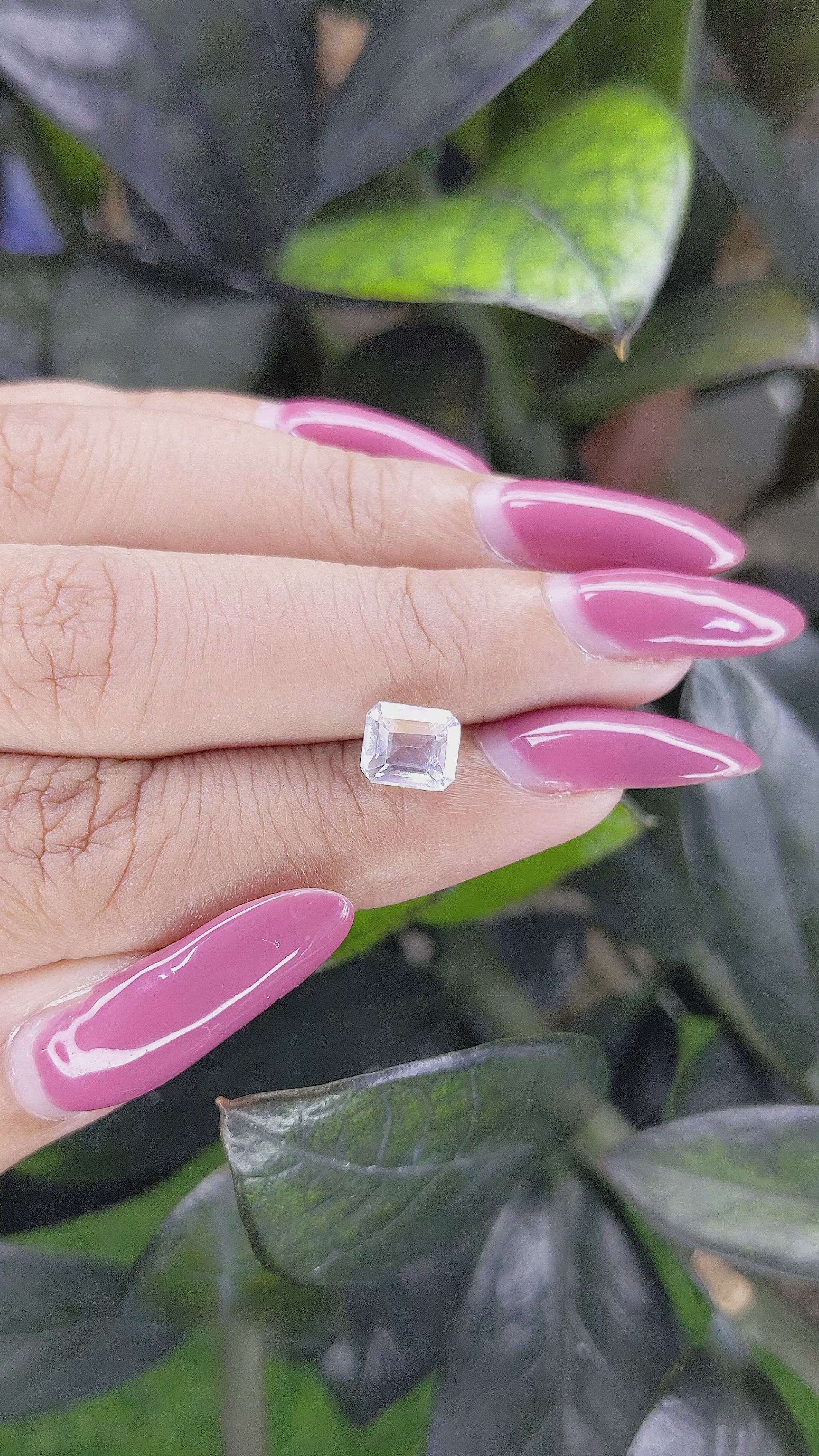 1.36 Ct. Moonstone from Madagascar Size Video