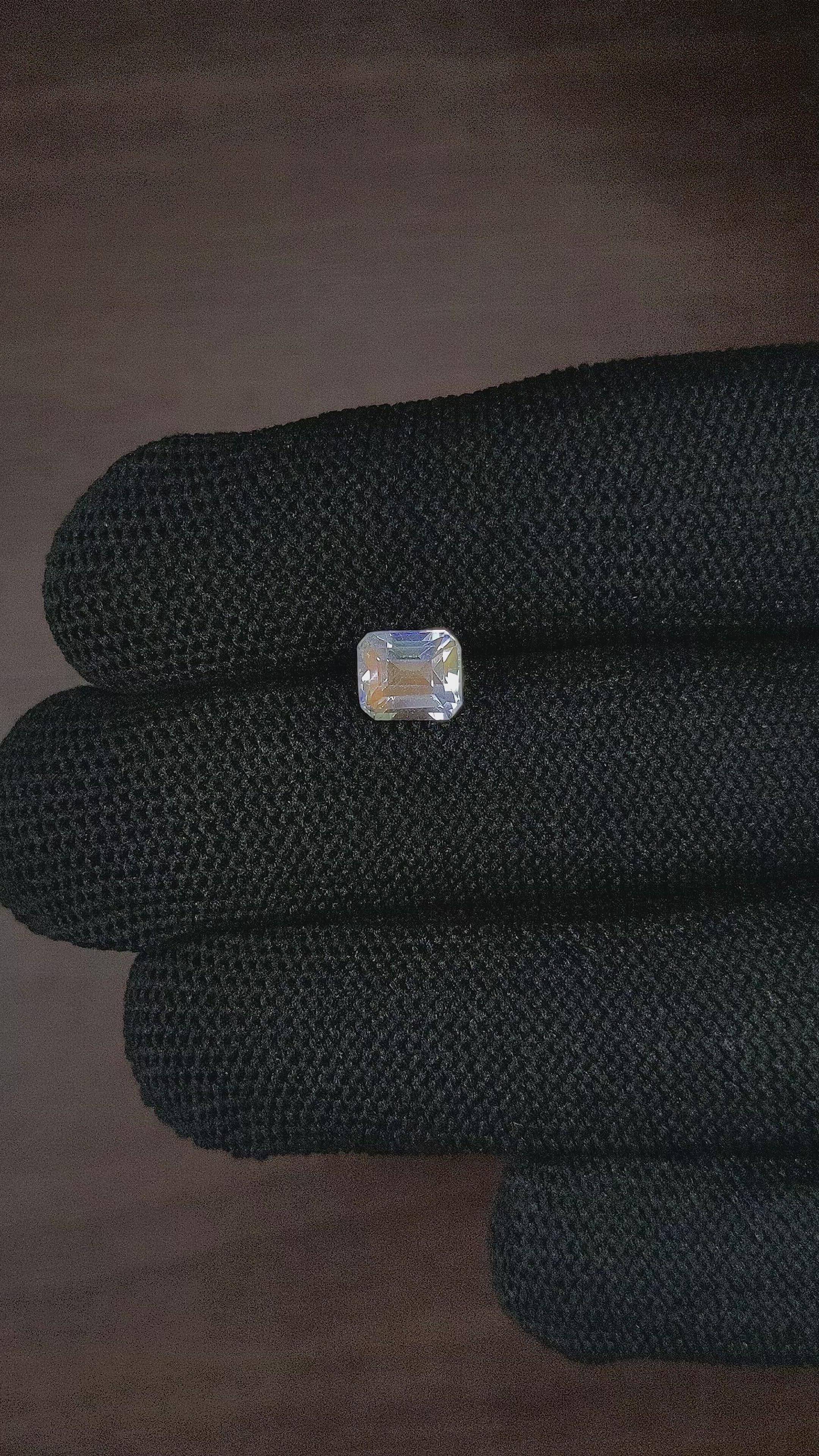 1.36 Ct. Moonstone from Madagascar Size Video