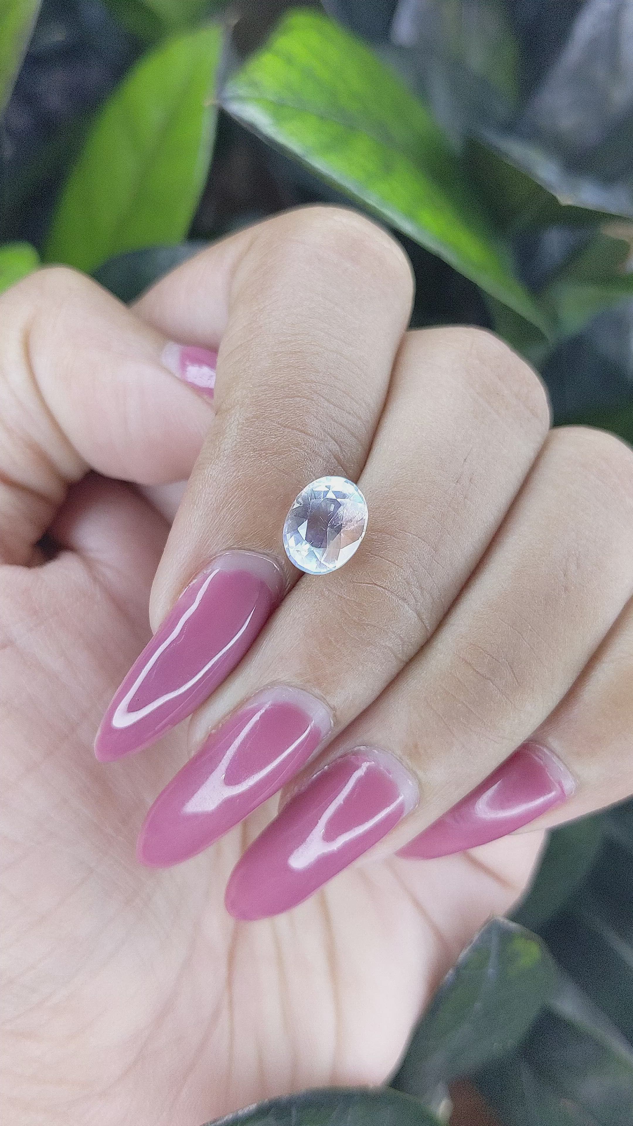 1.63 Ct. Moonstone from Madagascar Size Video