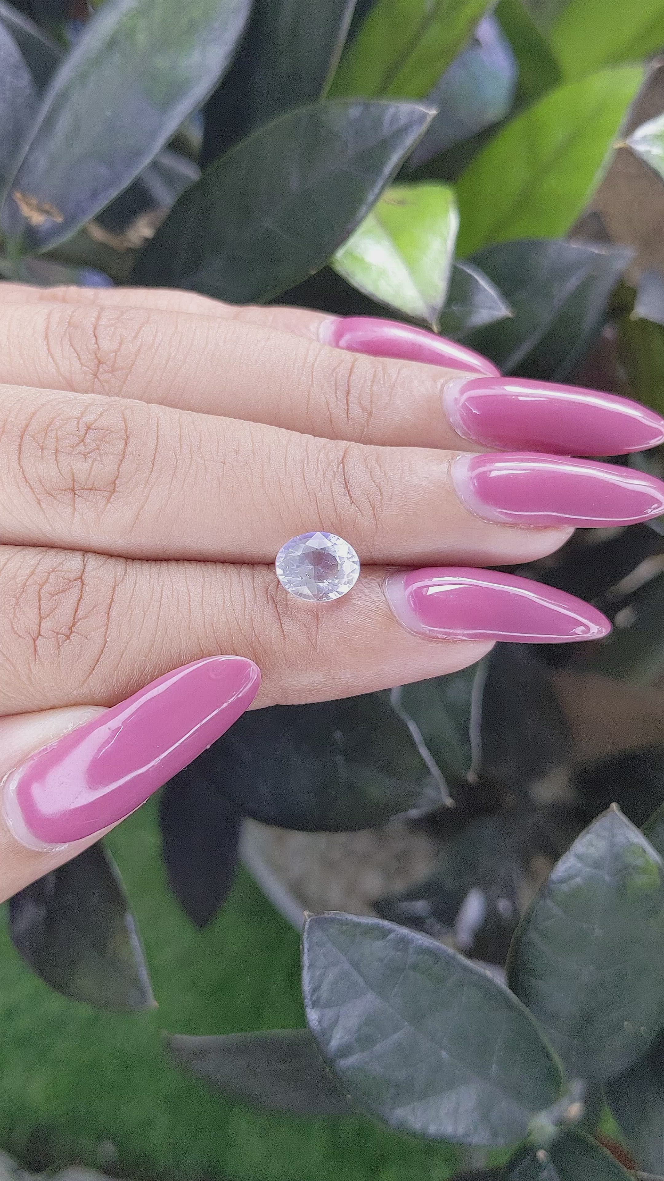 1.65 Ct. Moonstone from Madagascar Size Video