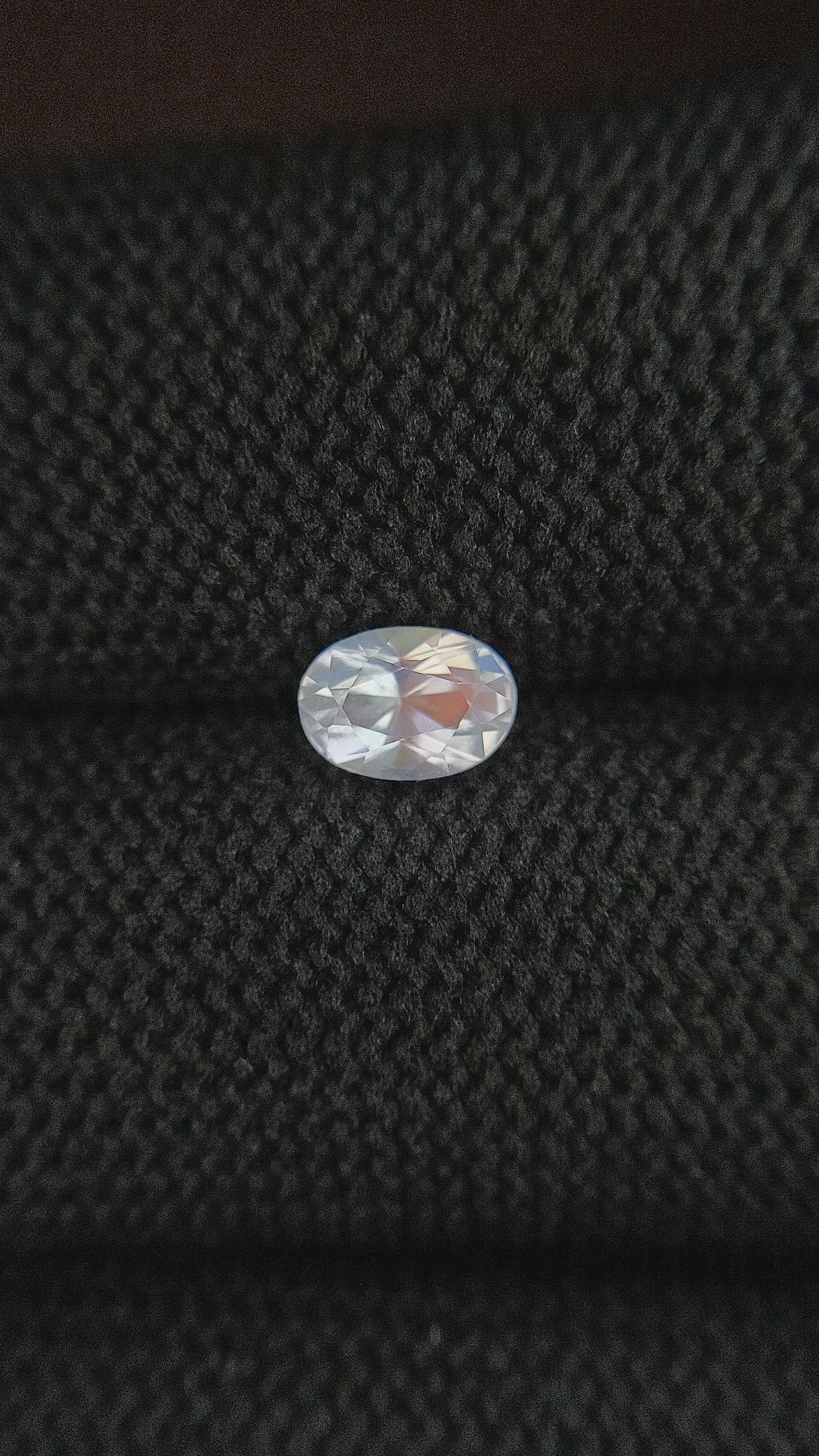 0.77 Ct. Moonstone from Madagascar Size Video