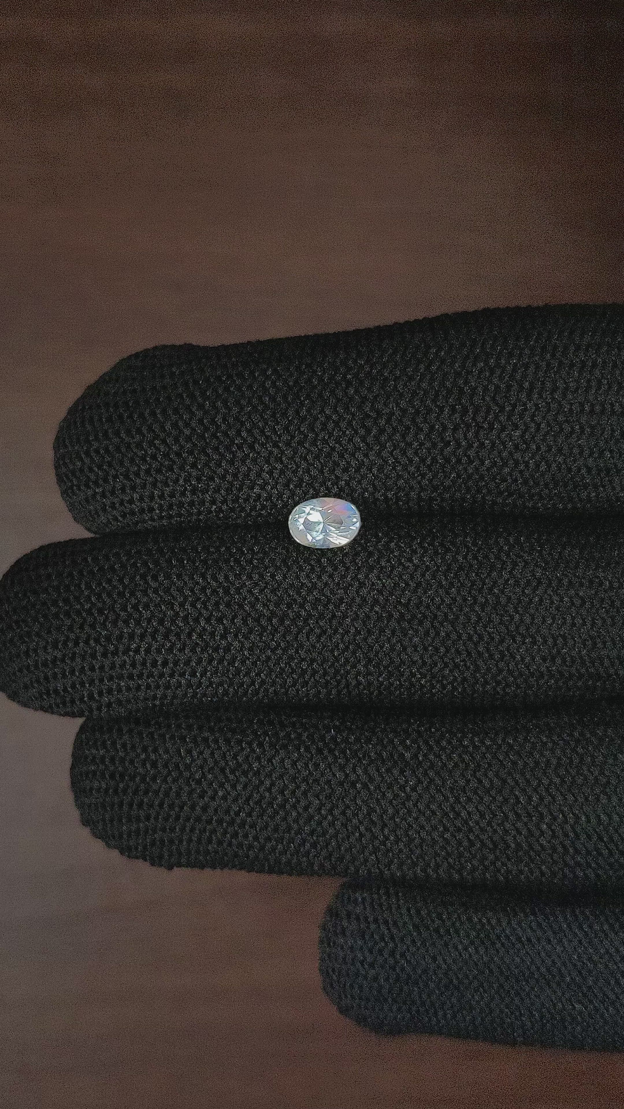 0.77 Ct. Moonstone from Madagascar Size Video