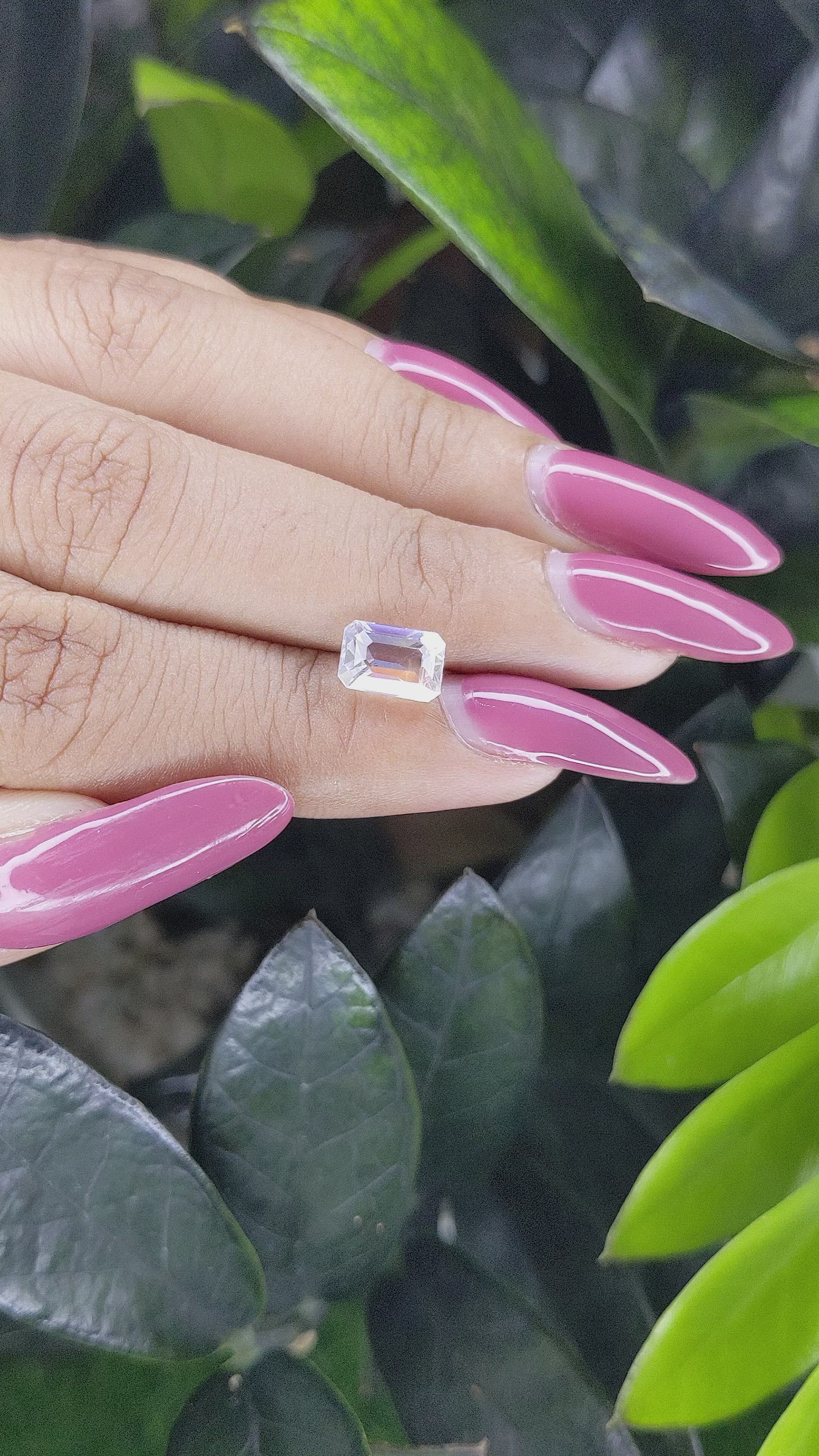 1.53 Ct. Moonstone from Madagascar Size Video