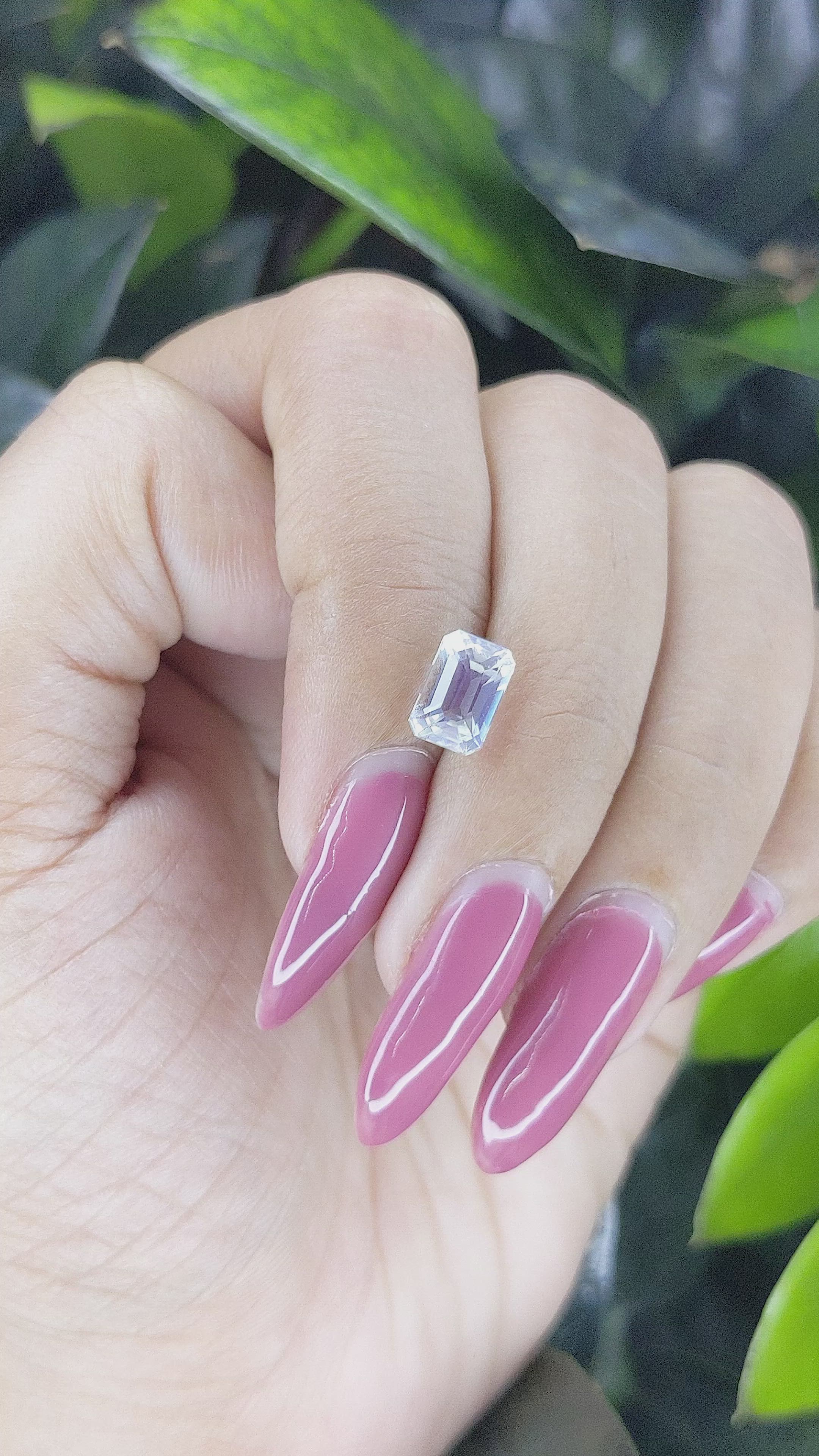 1.53 Ct. Moonstone from Madagascar Size Video