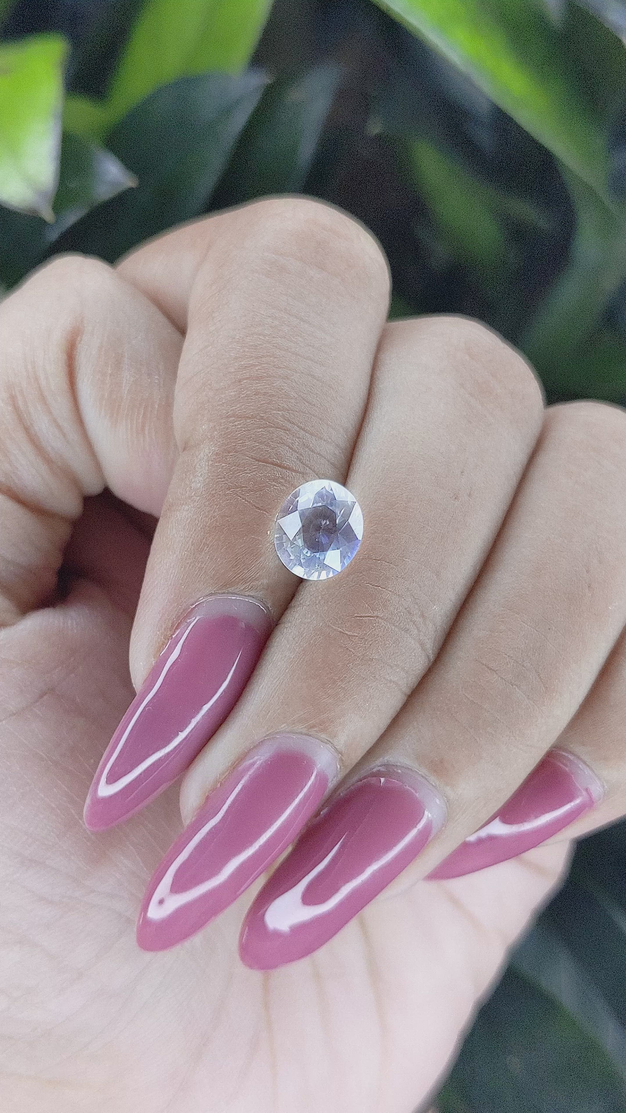 1.82 Ct. Moonstone from Madagascar Size Video