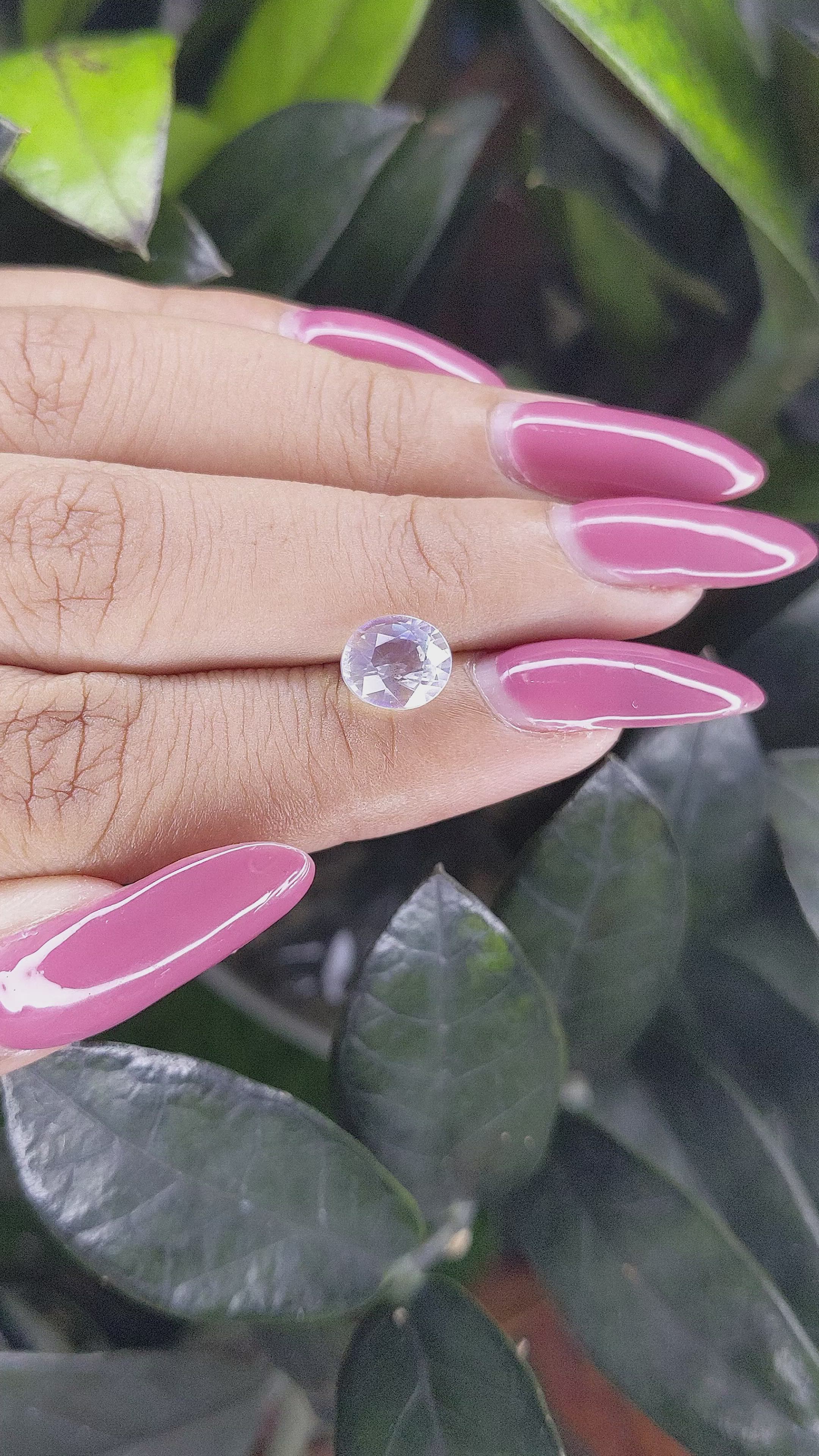 1.82 Ct. Moonstone from Madagascar Size Video