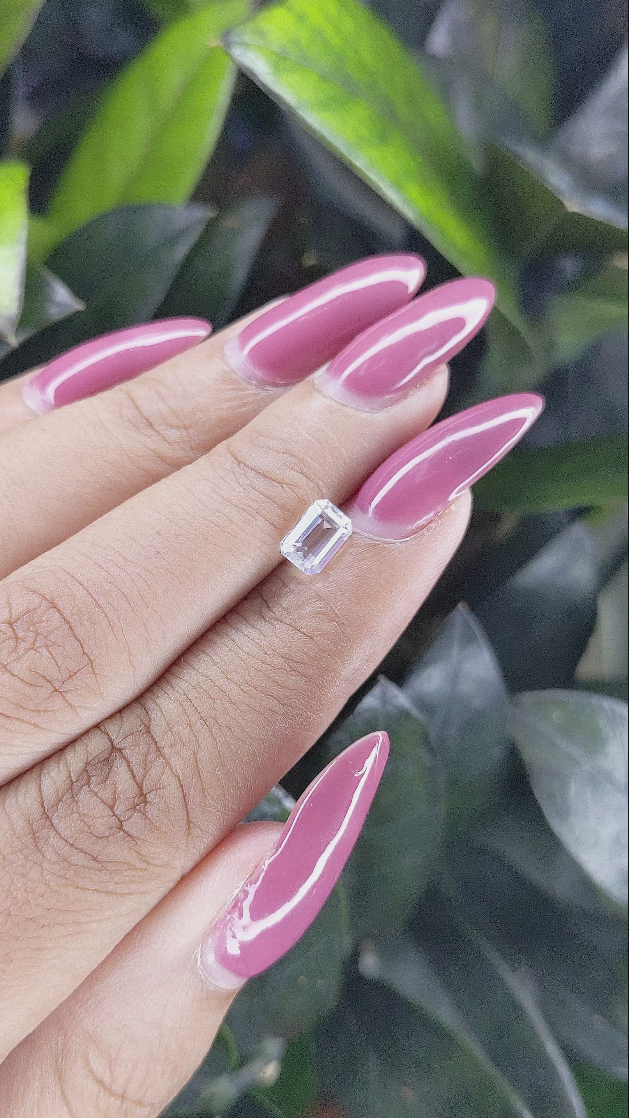 0.70 Ct. Moonstone from Madagascar Size Video