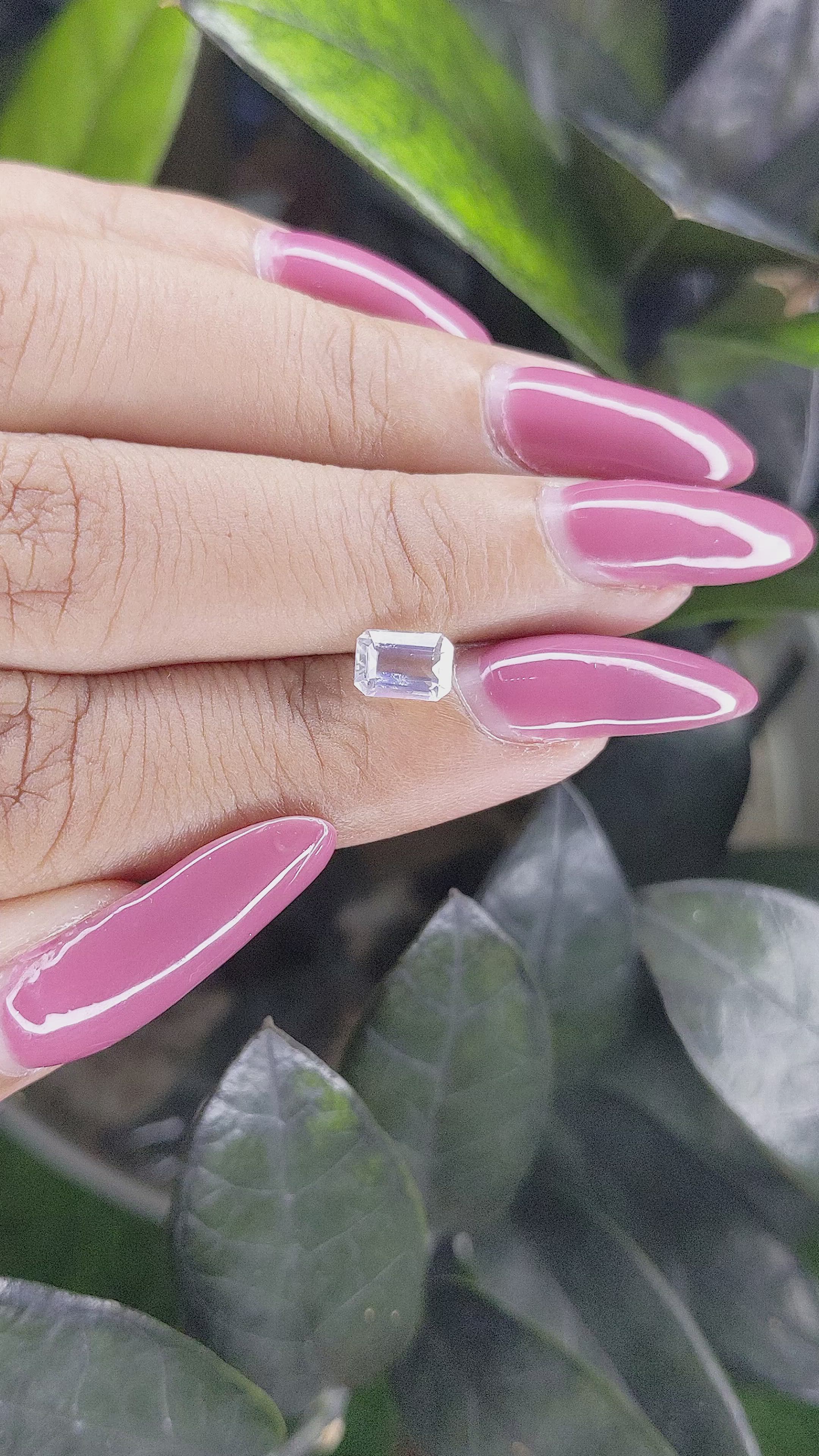 0.70 Ct. Moonstone from Madagascar Size Video