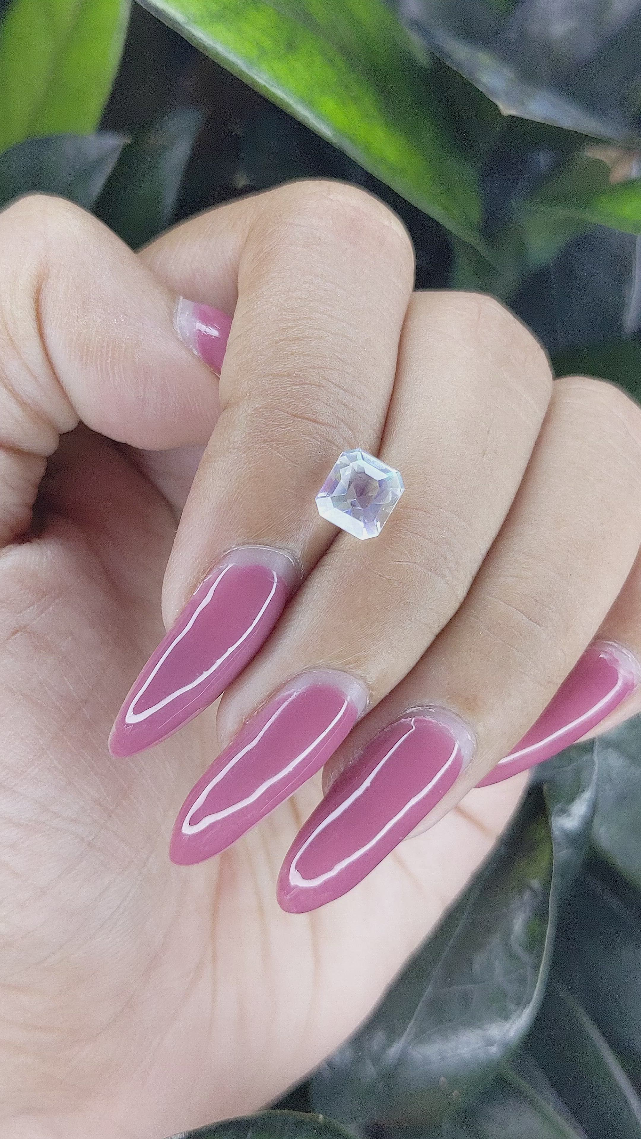 1.33 Ct. Moonstone from Madagascar Size Video