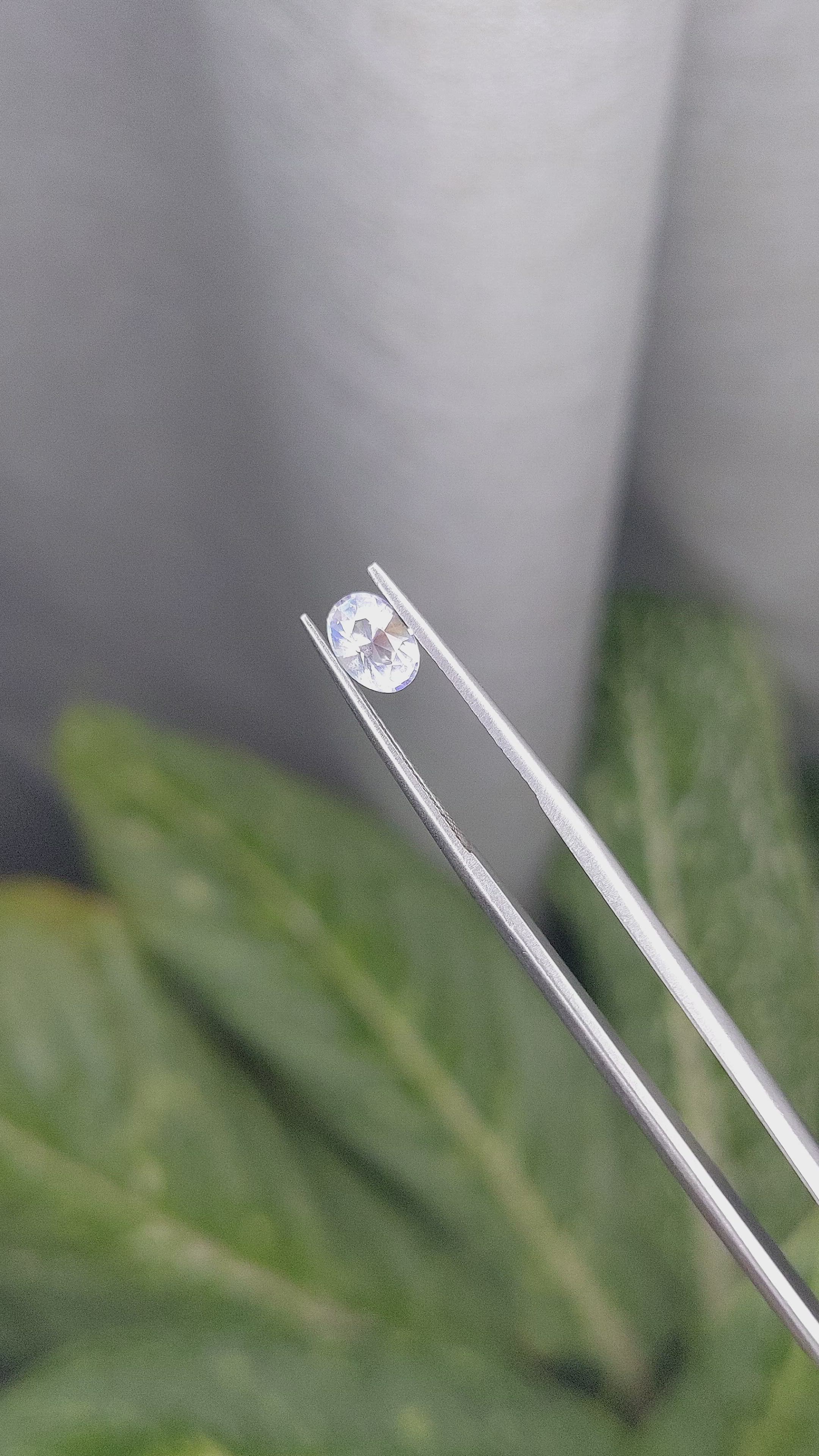 0.66 Ct. Moonstone from Madagascar Size Video