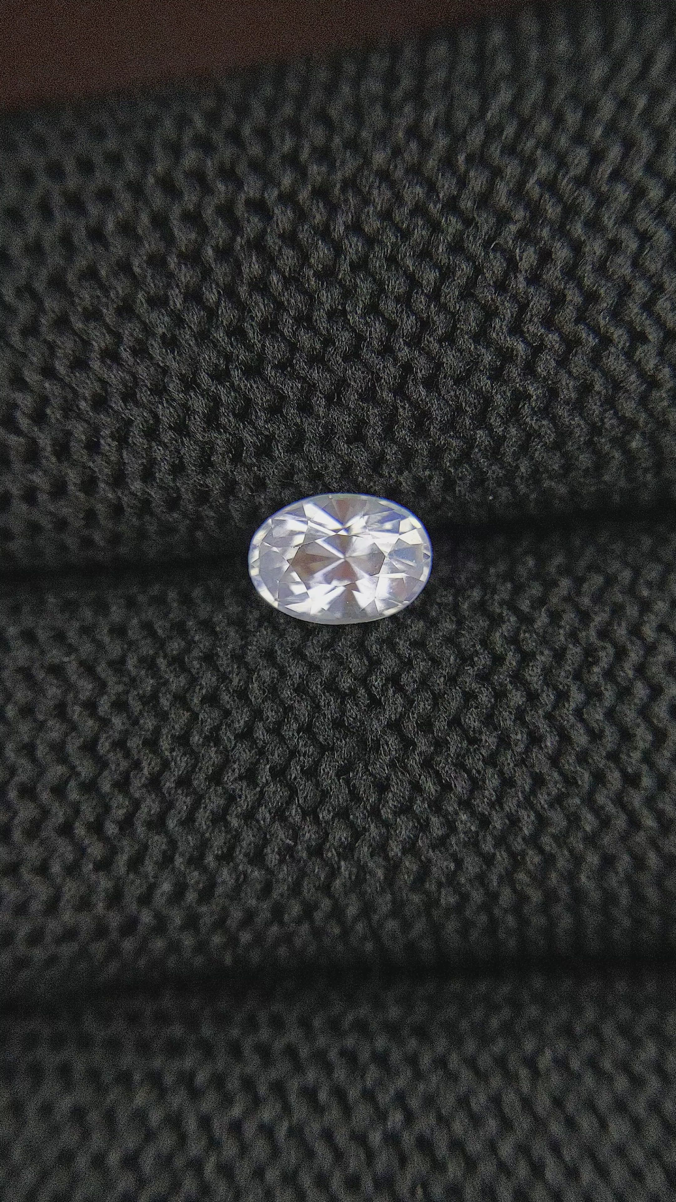 0.66 Ct. Moonstone from Madagascar Size Video