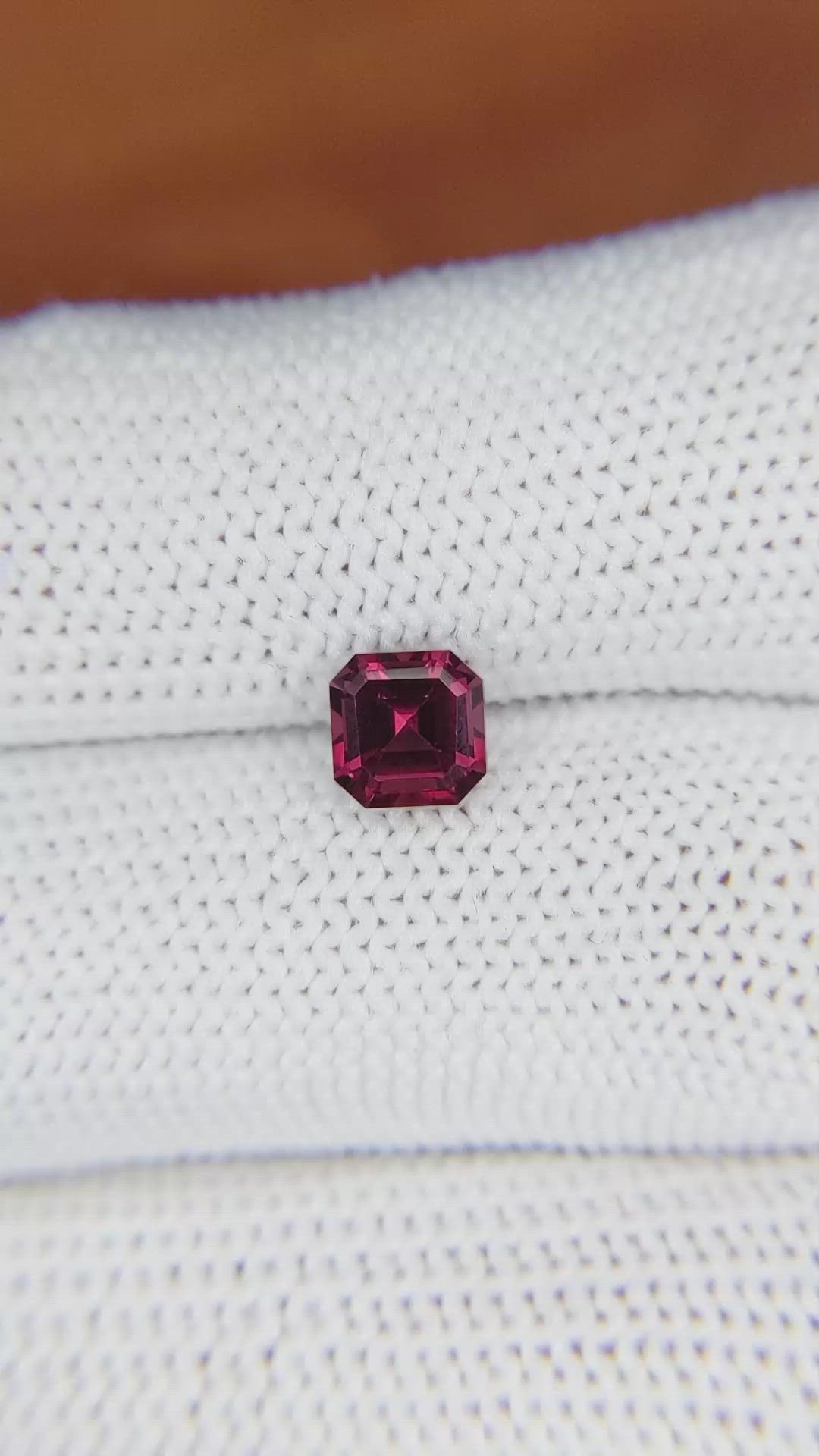 1.16 Ct. Almandine Garnet from Brazil Size Video