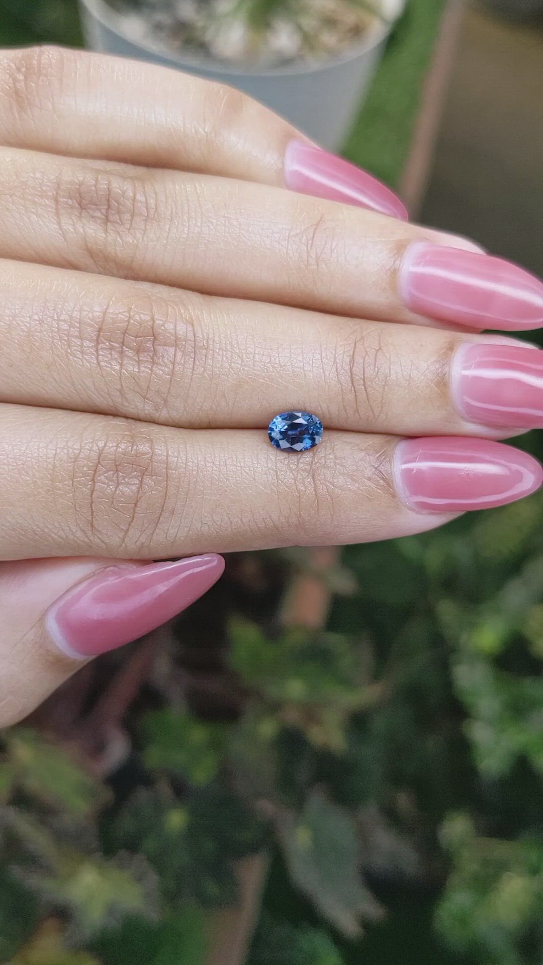 0.73 Ct. Spinel from Ceylon (Sri Lanka) Size Video