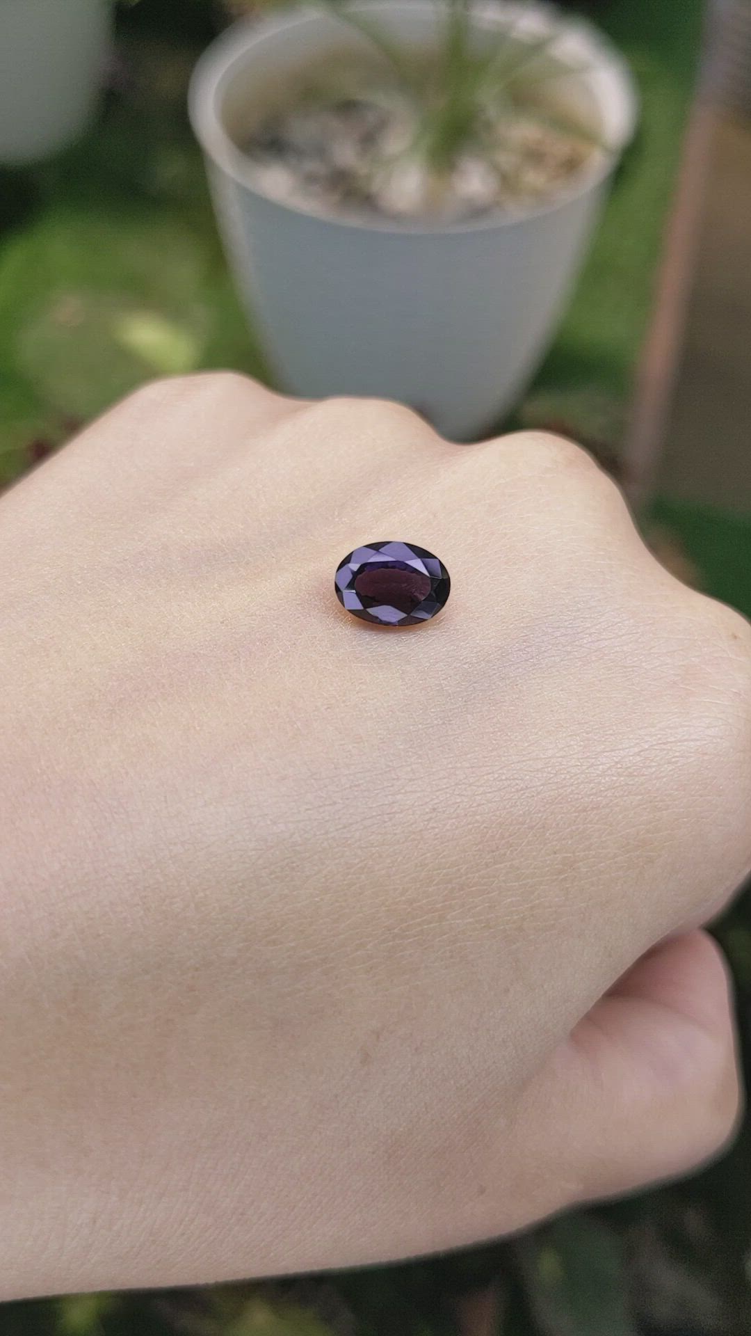 2.28 Ct. Spinel from Ceylon (Sri Lanka) Size Video