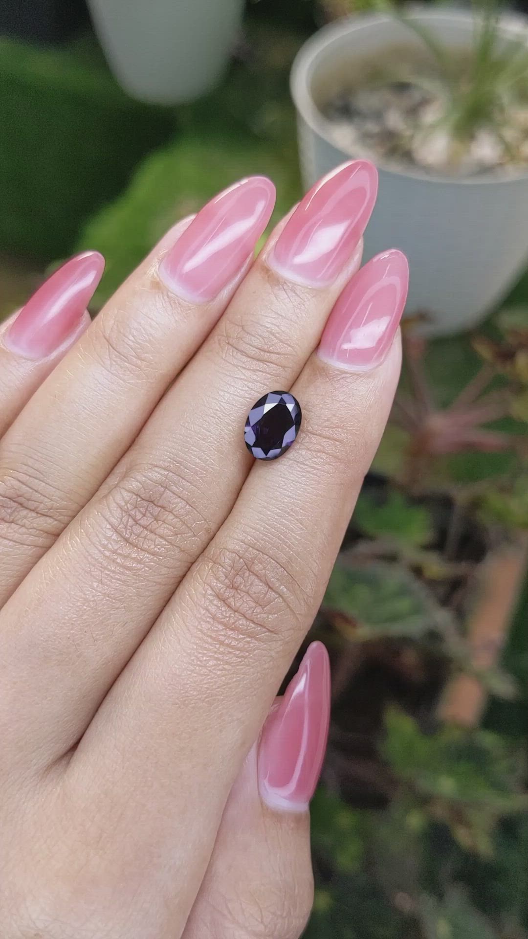 2.28 Ct. Spinel from Ceylon (Sri Lanka) Size Video