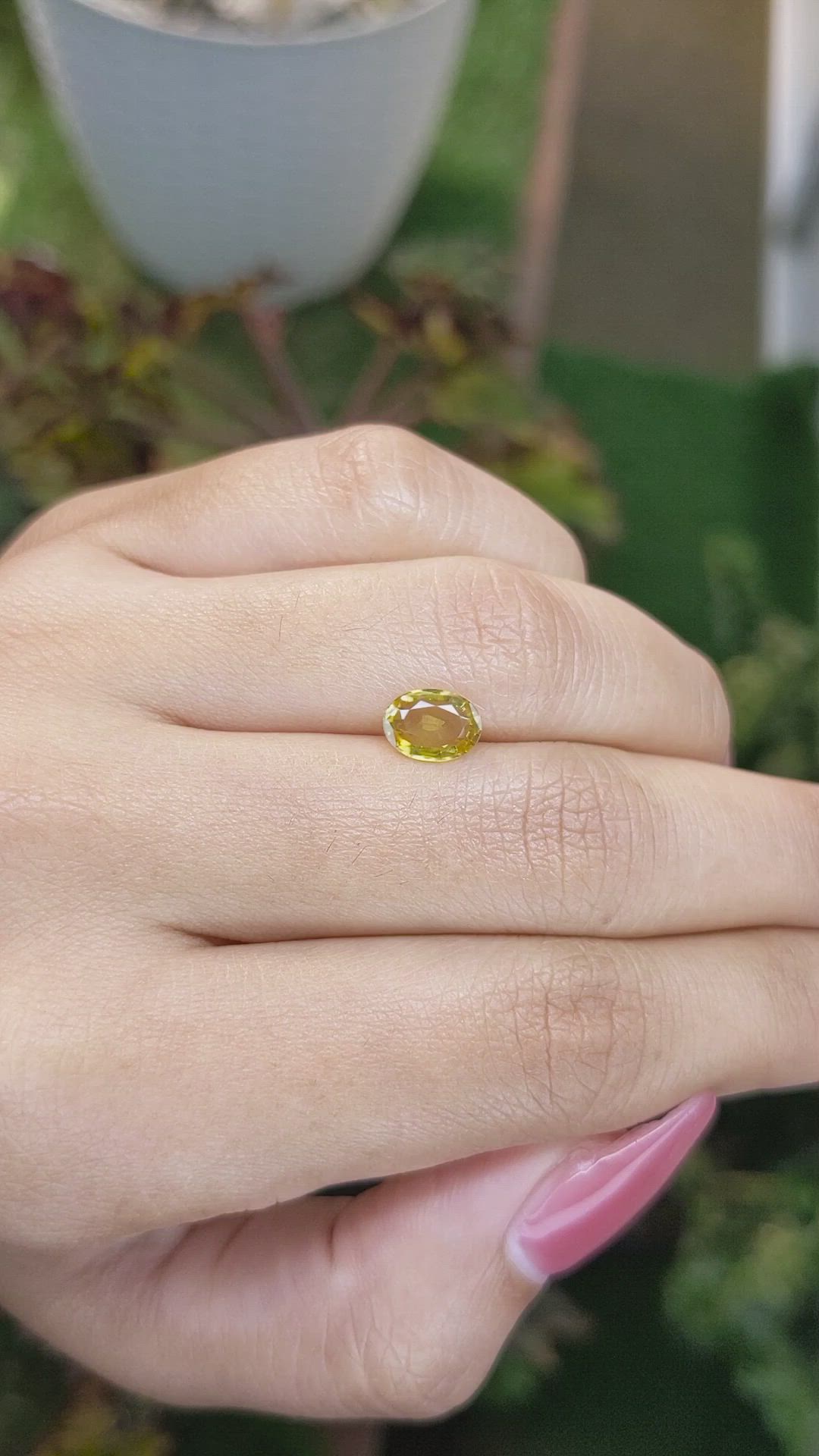 1.28 Ct. Tourmaline from Ceylon (Sri Lanka) Size Video