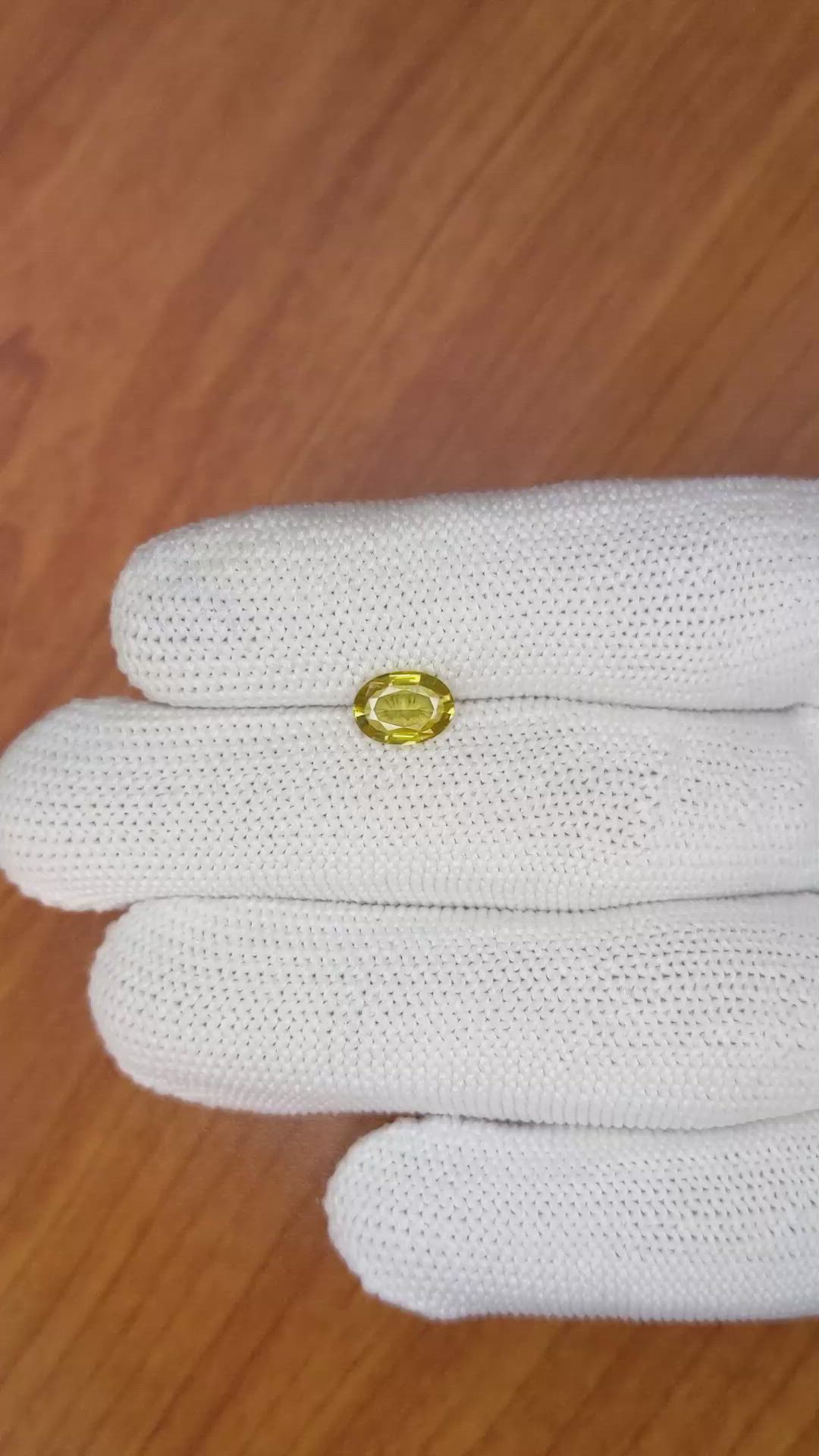 1.28 Ct. Tourmaline from Ceylon (Sri Lanka) Size Video