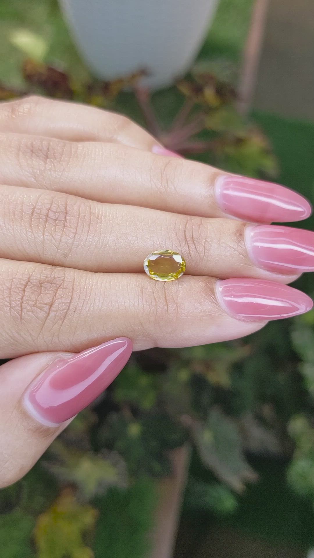 1.28 Ct. Tourmaline from Ceylon (Sri Lanka) Size Video