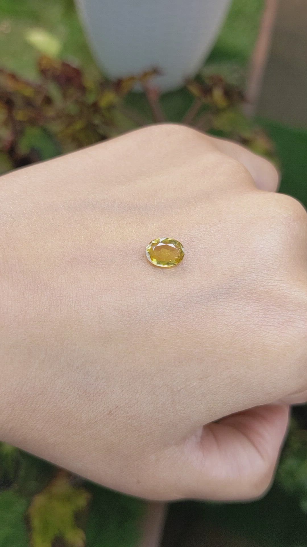 1.28 Ct. Tourmaline from Ceylon (Sri Lanka) Size Video