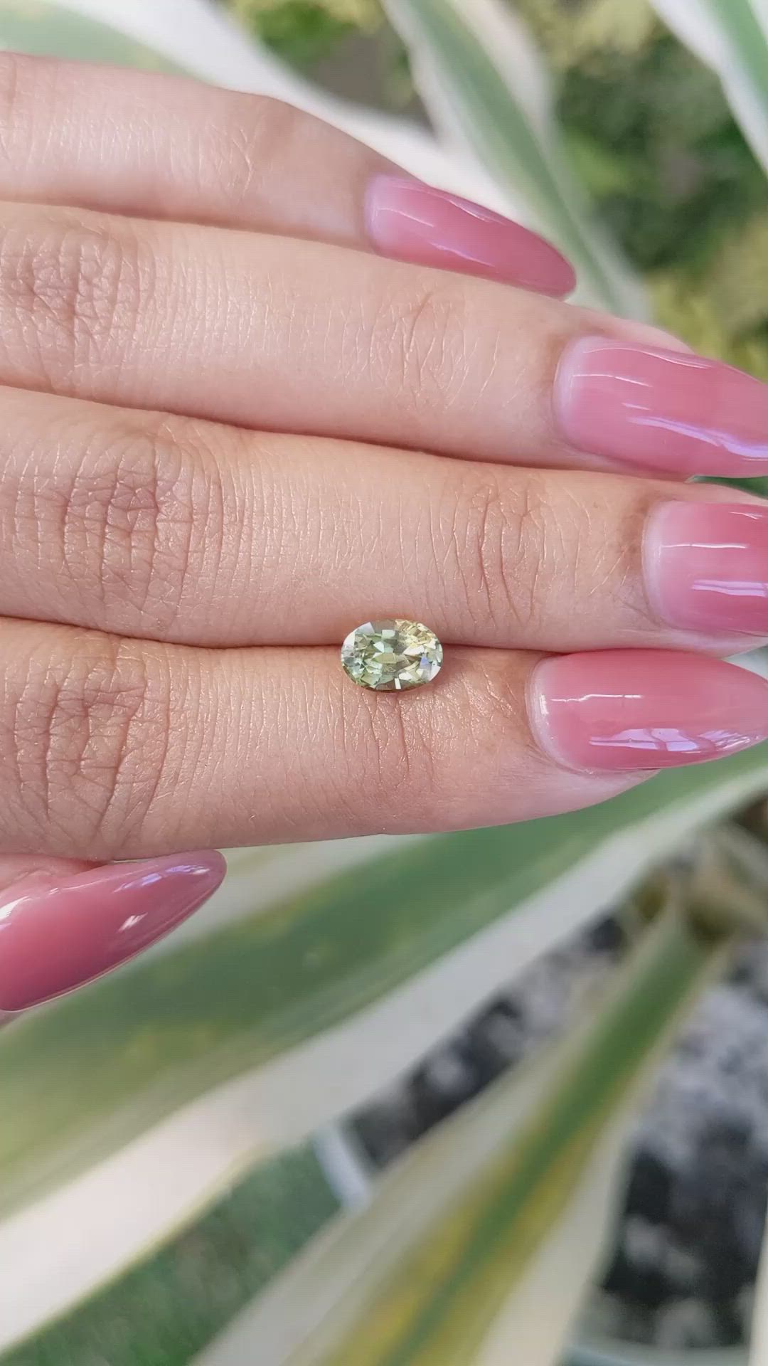 1.12 Ct. Chrysoberyl from Ceylon (Sri Lanka) Size Video